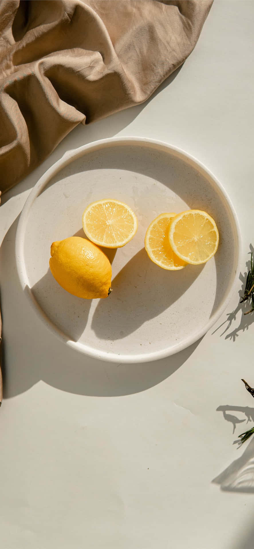 Refresh Your Work And Life Balance With A Fun Lemon Iphone Background