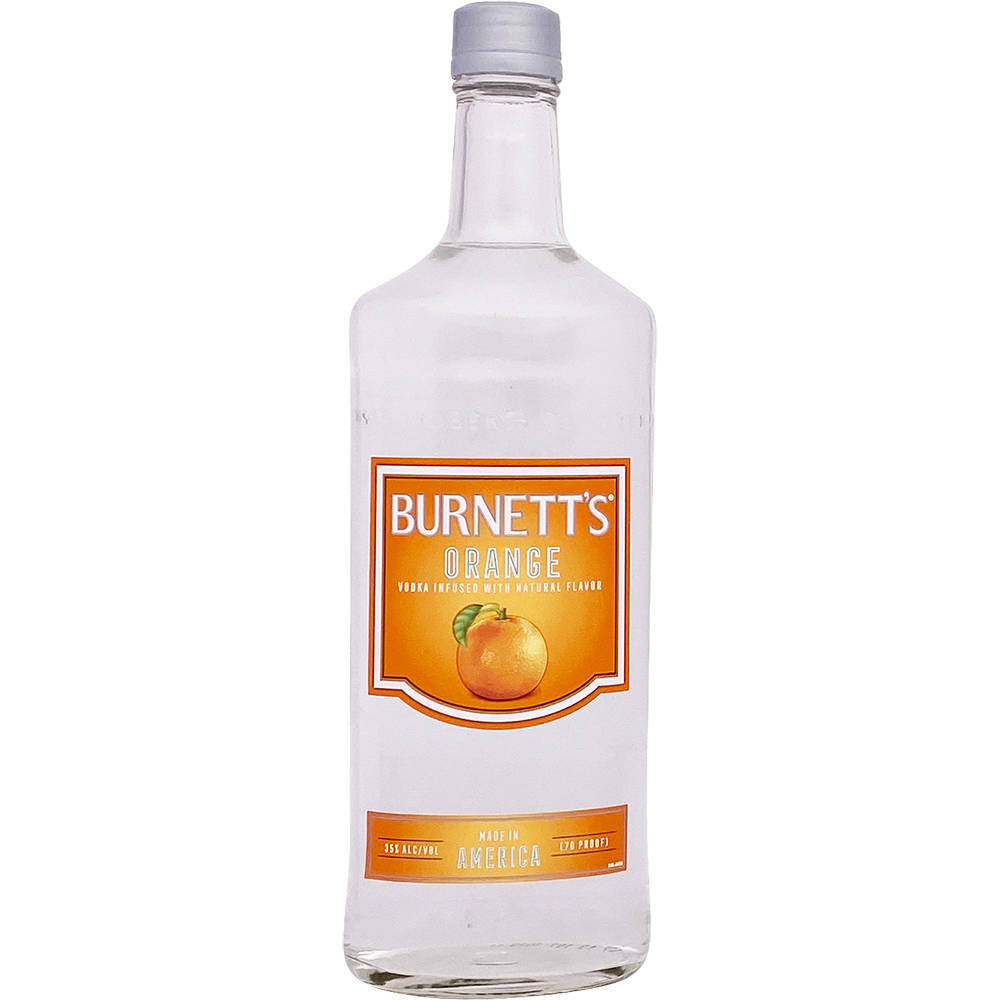 Refreshing Burnetts Orange Vodka