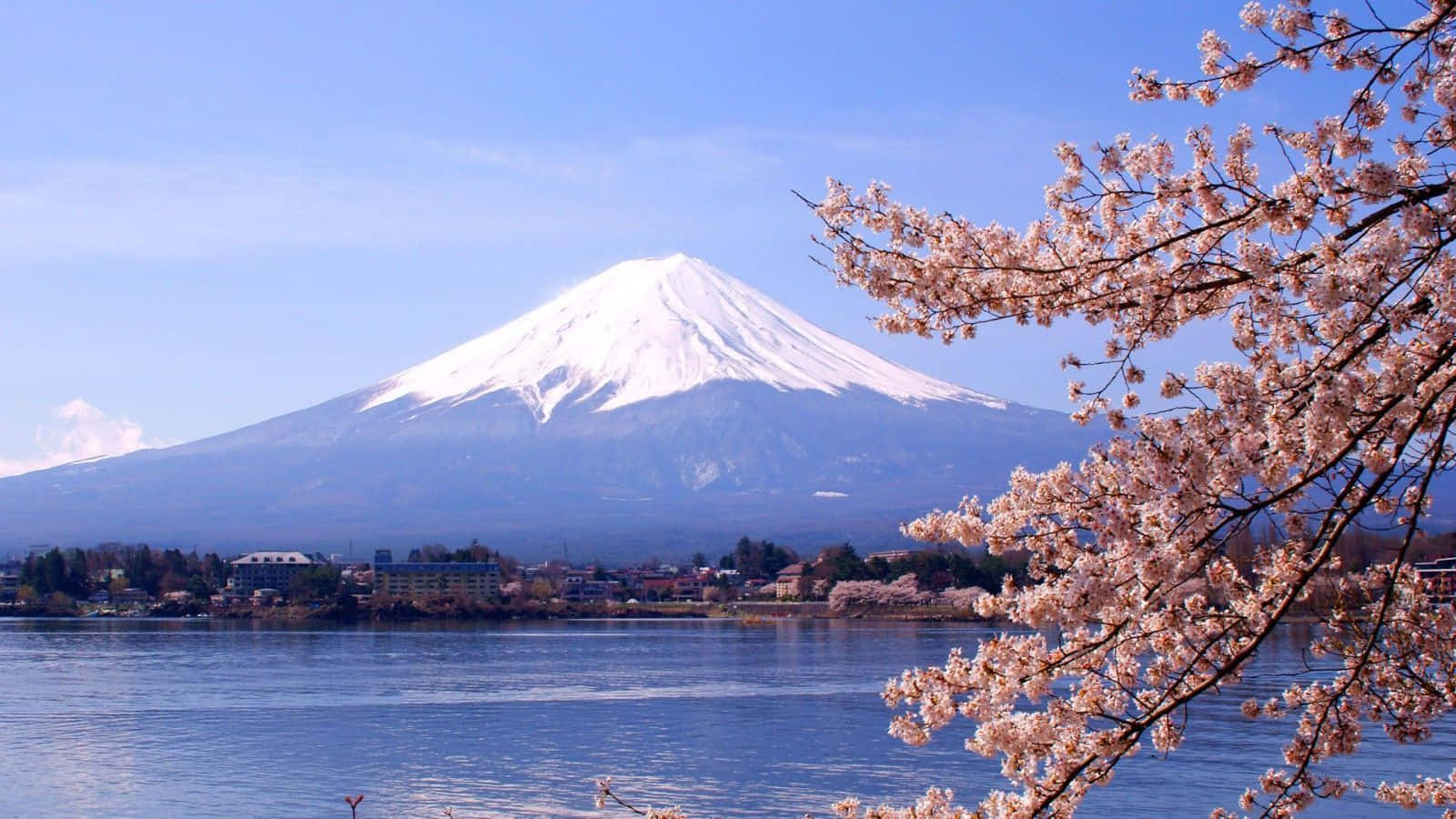 Refreshing Landscape In Japan Background