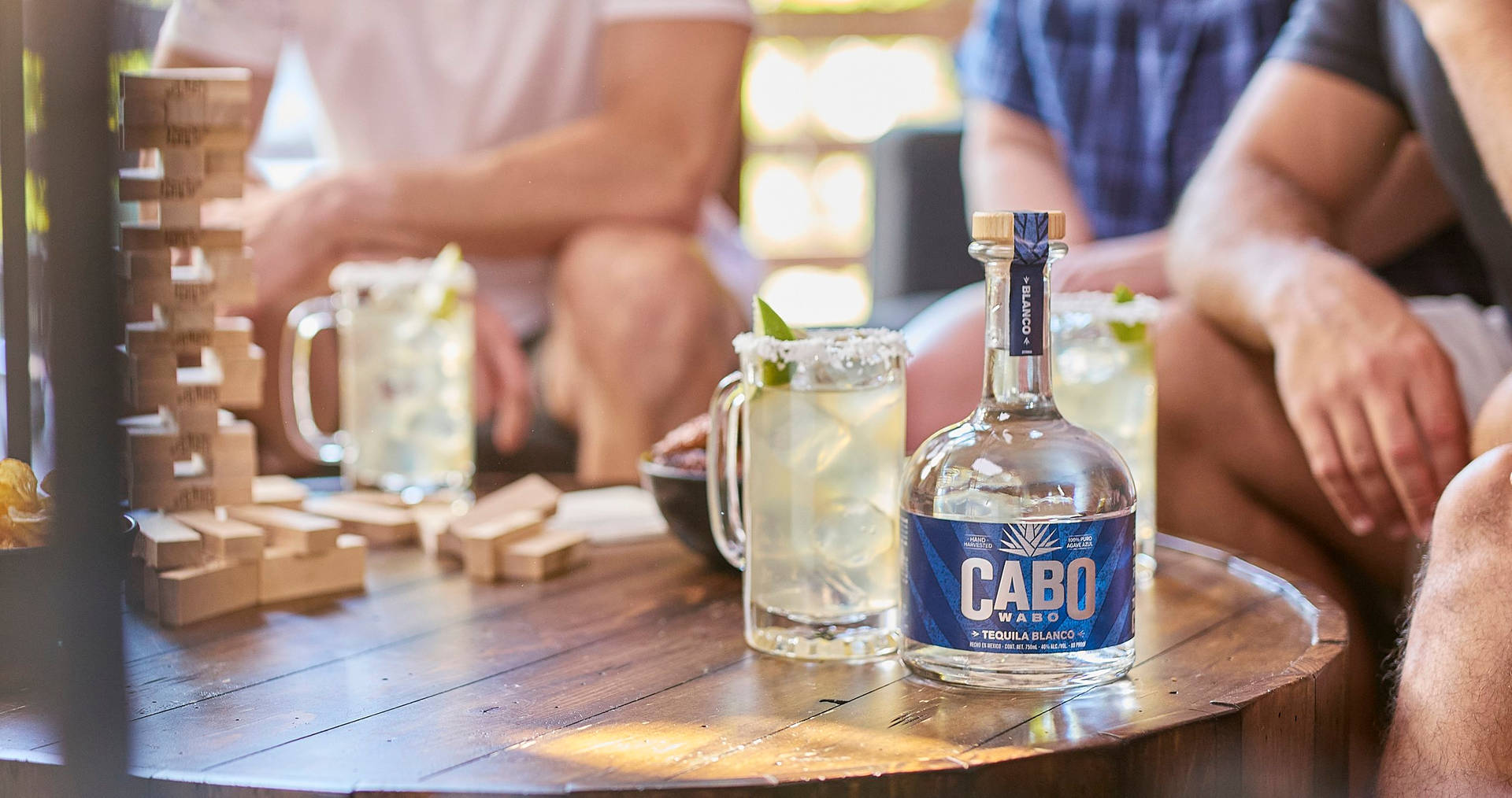 Refreshing Mojitos At Cabo Wabo Cantina Background