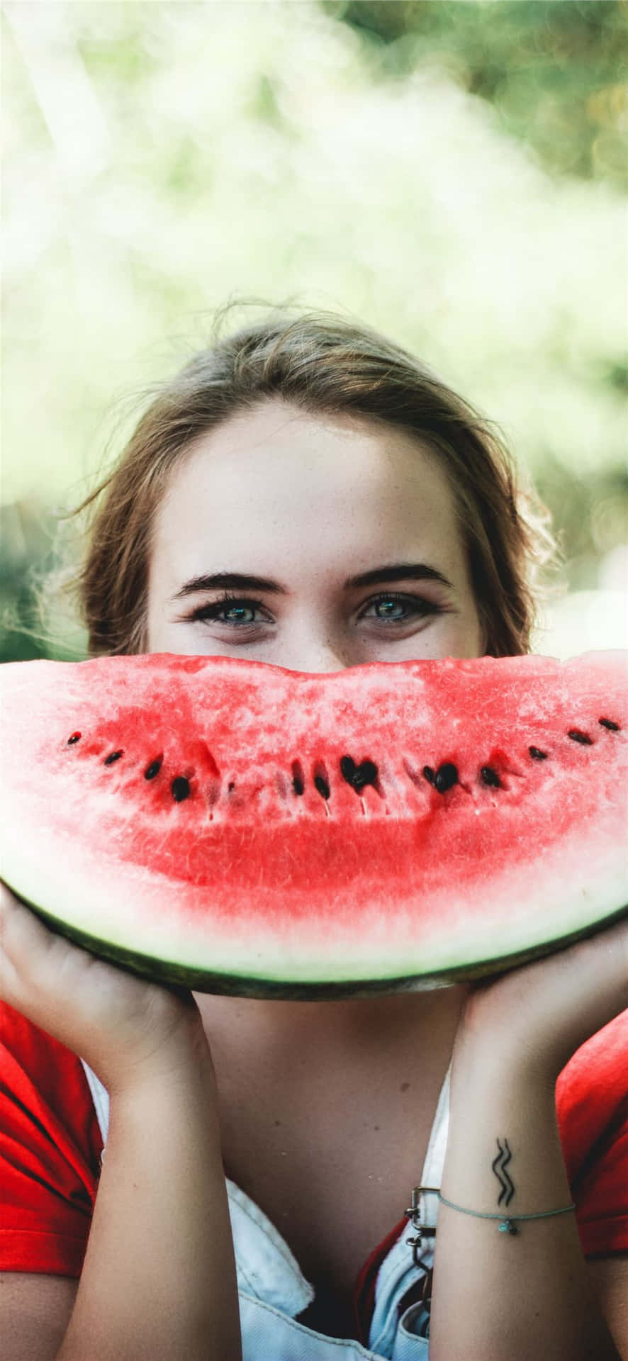 Refreshment Radiates From This Watermelon Iphone Background