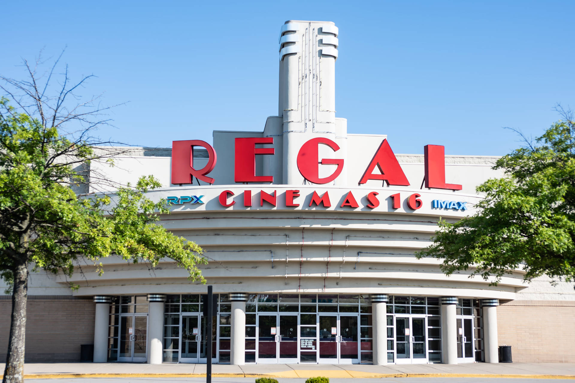 Regal Cinemas Building Background