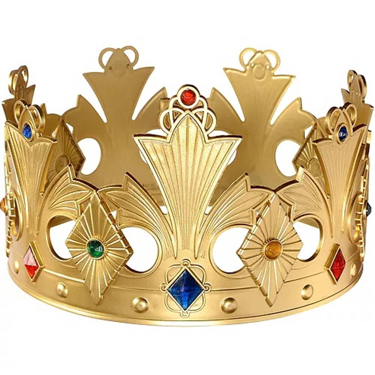 Regal Crown Embedded With Stones