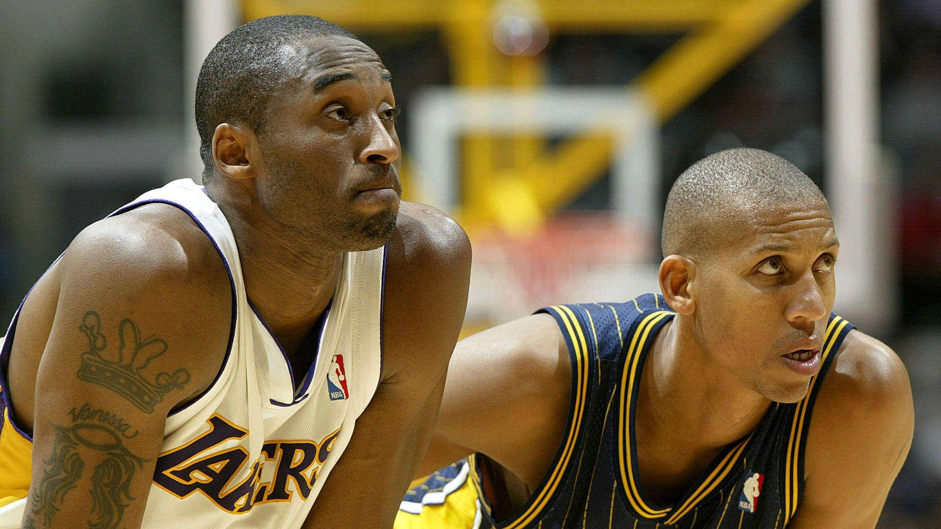 Reggie Miller And Kobe Bryant Background