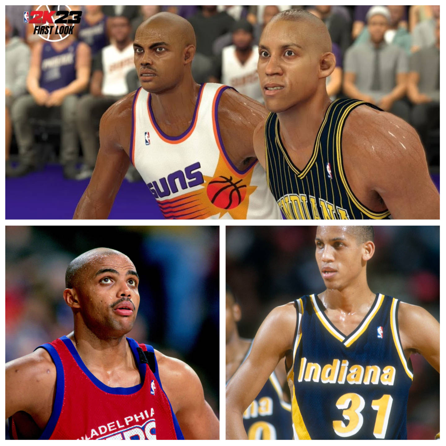 Reggie Miller And Will Charles Barkley Background