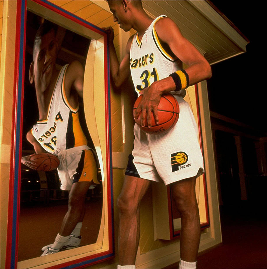 Reggie Miller Distorted Mirror