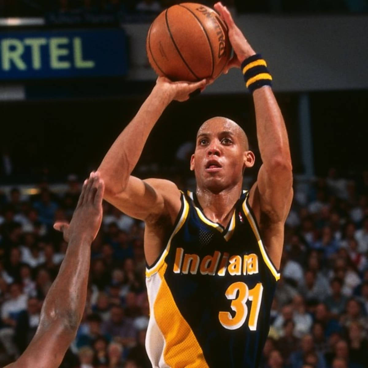 Reggie Miller Indiana Shoot