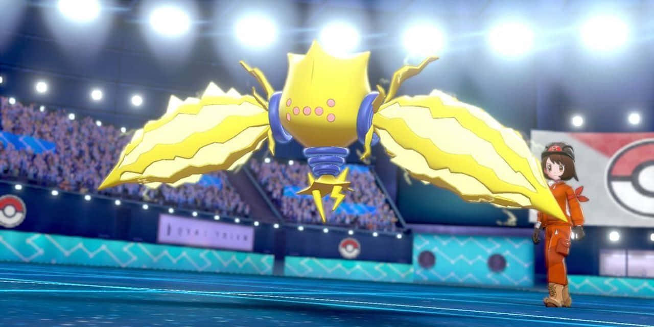 Regieleki During Battle Background