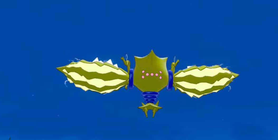 Regieleki In Blue Sky Background