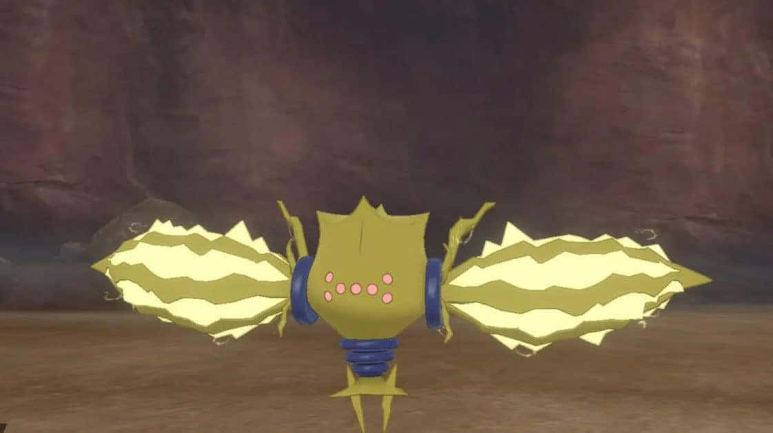 Regieleki With Glowing Arms Background