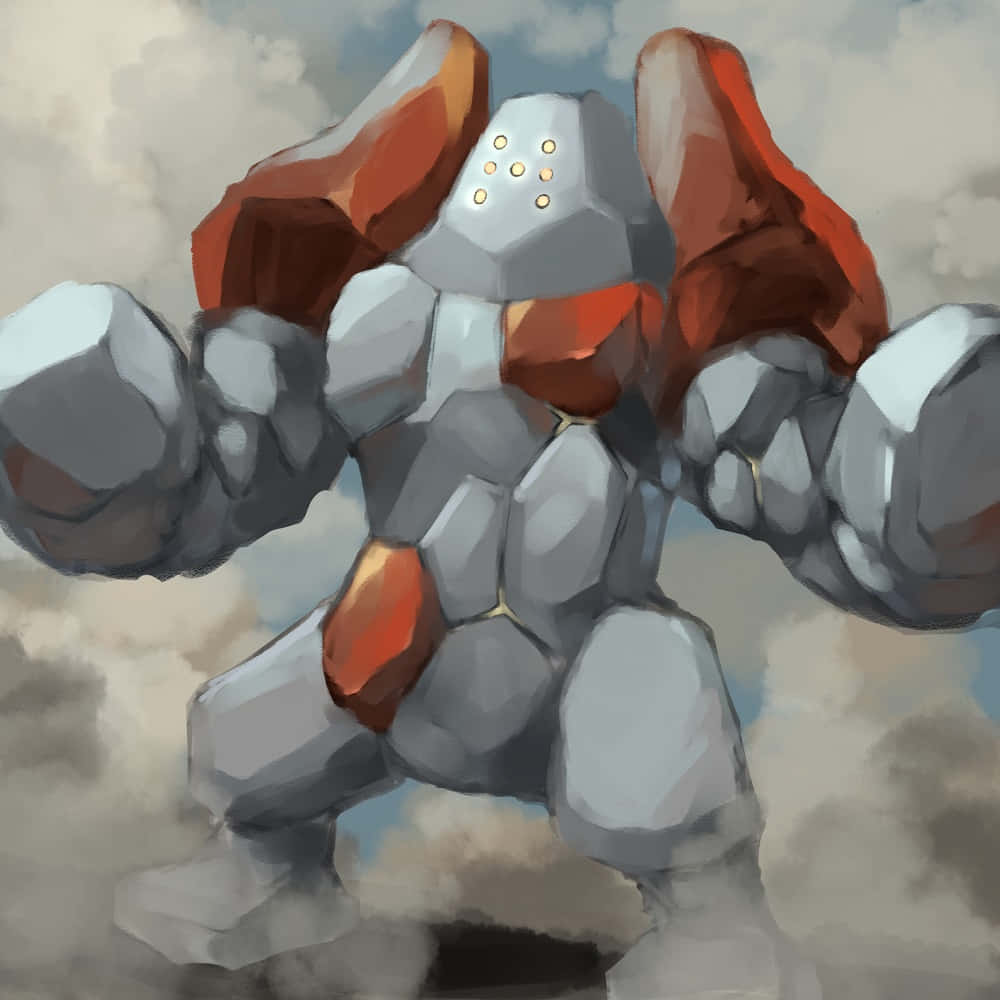 Regirock Looking Intimidating Mobile