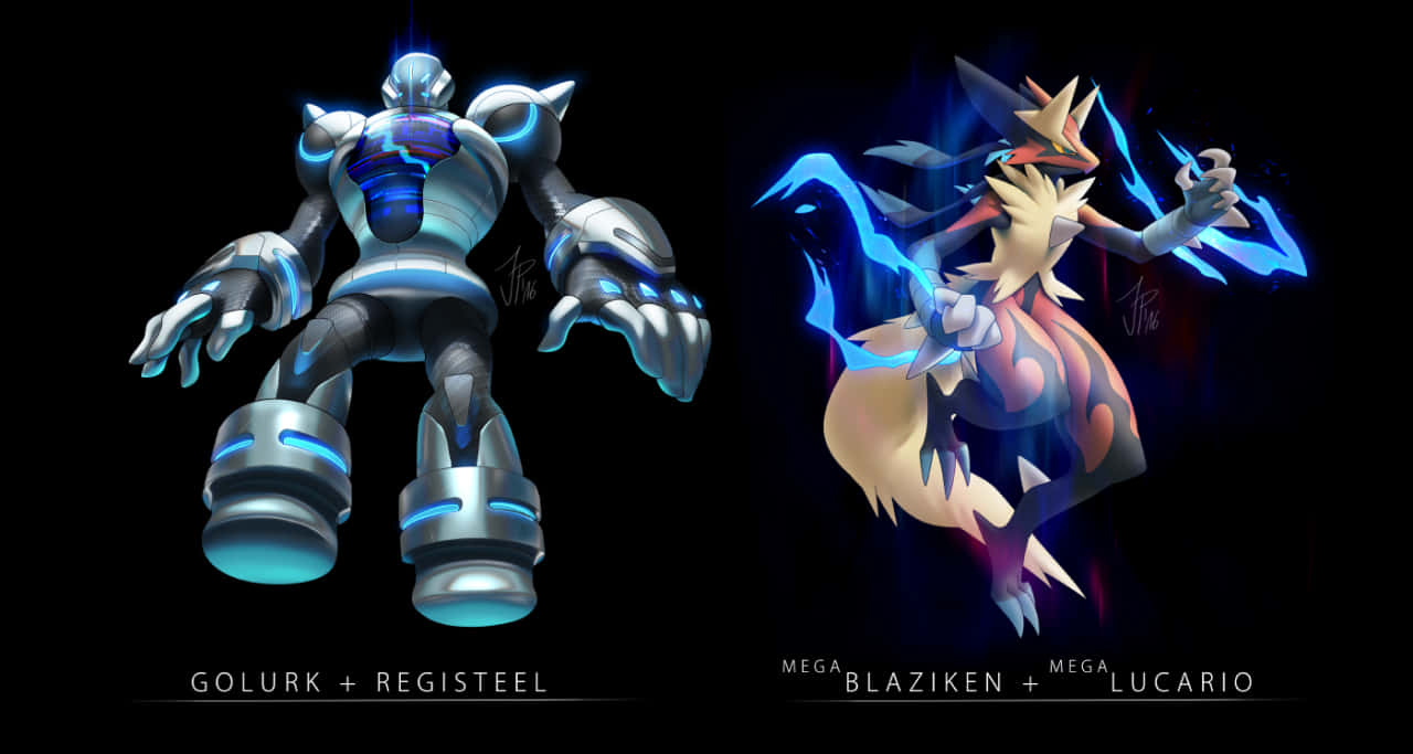 Registeel Hybrid Pokemon Background