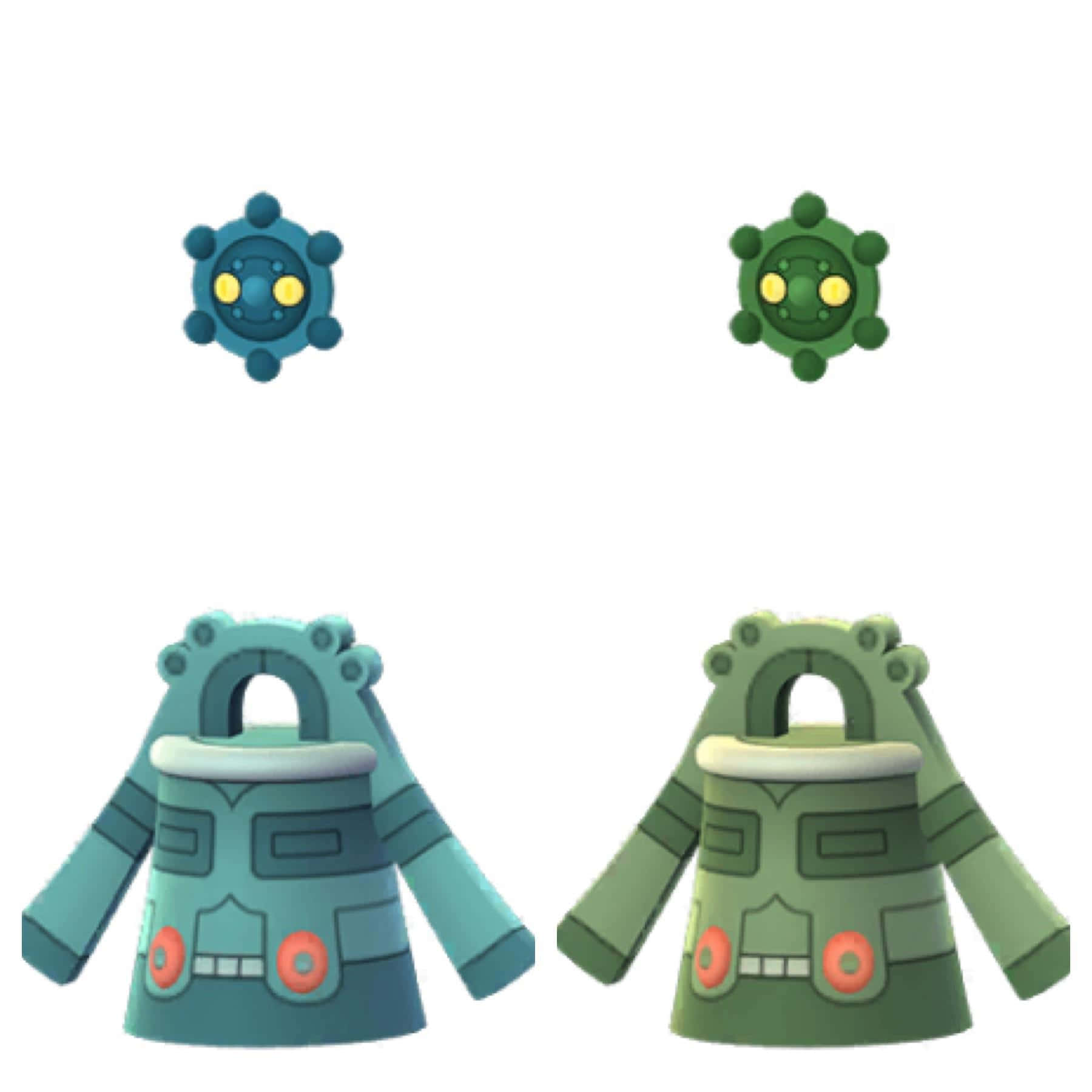 Regular And Shiny Bronzong Bronzor Background