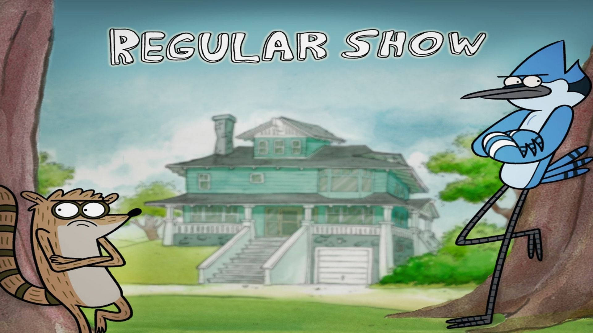 Regular Show Duo Background
