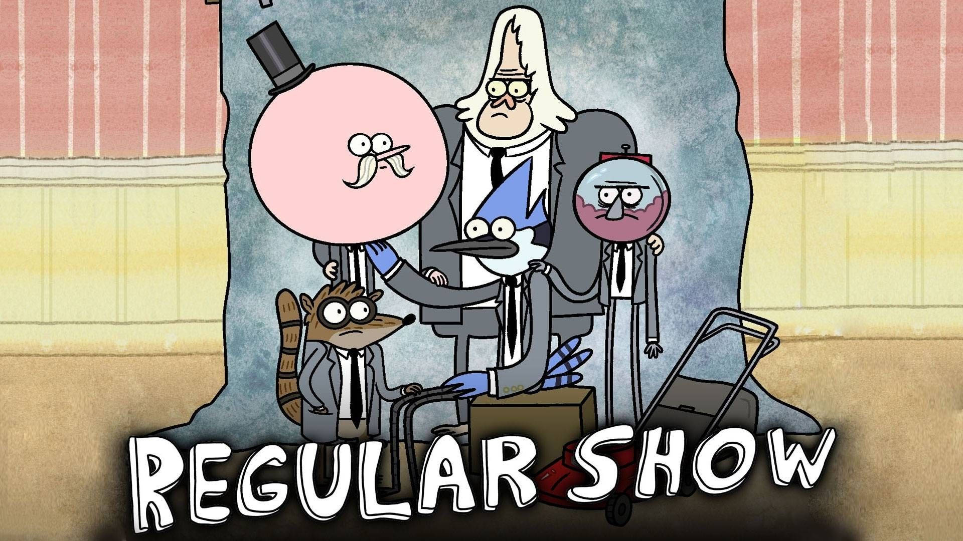 Regular Show Family Picture Background