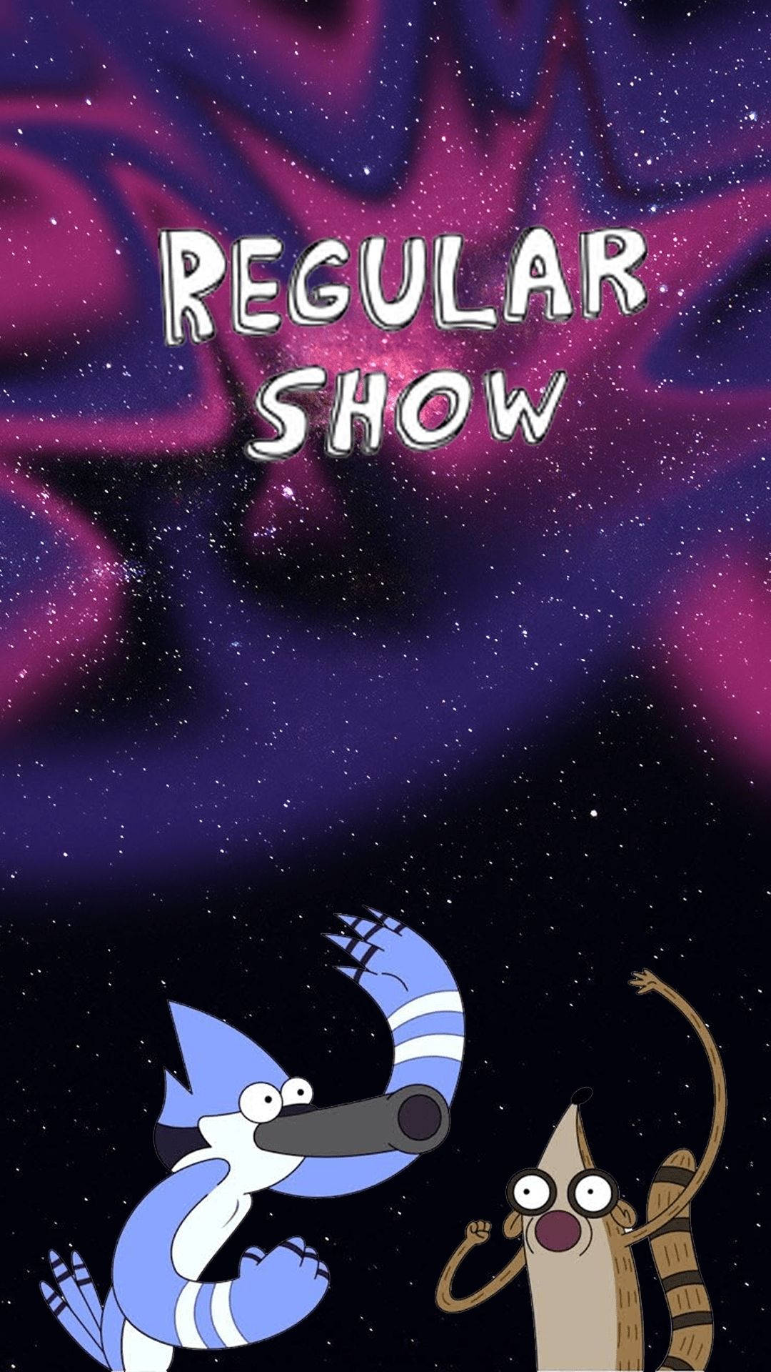 Regular Show Galaxy Background