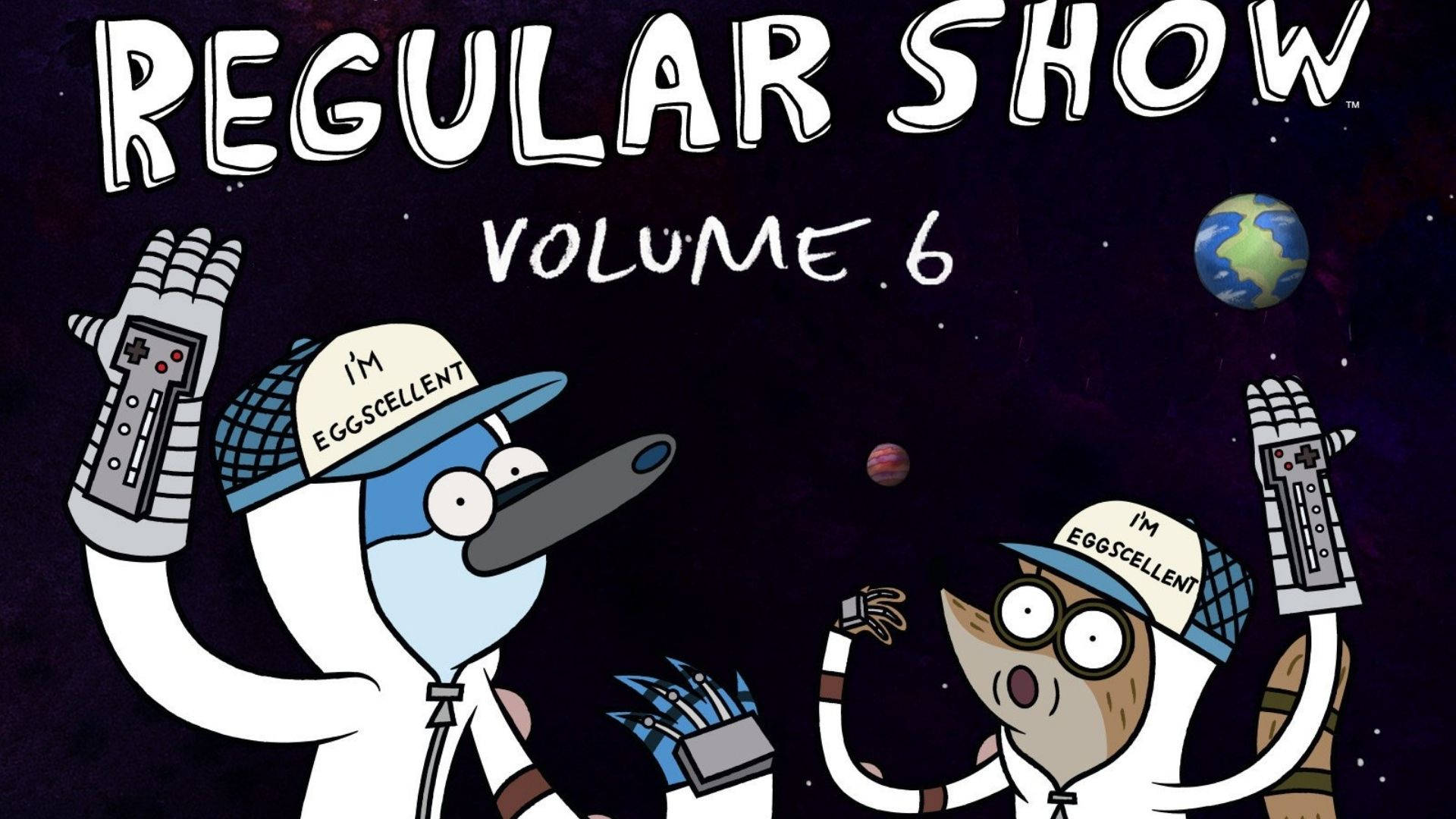 Regular Show In Space Background