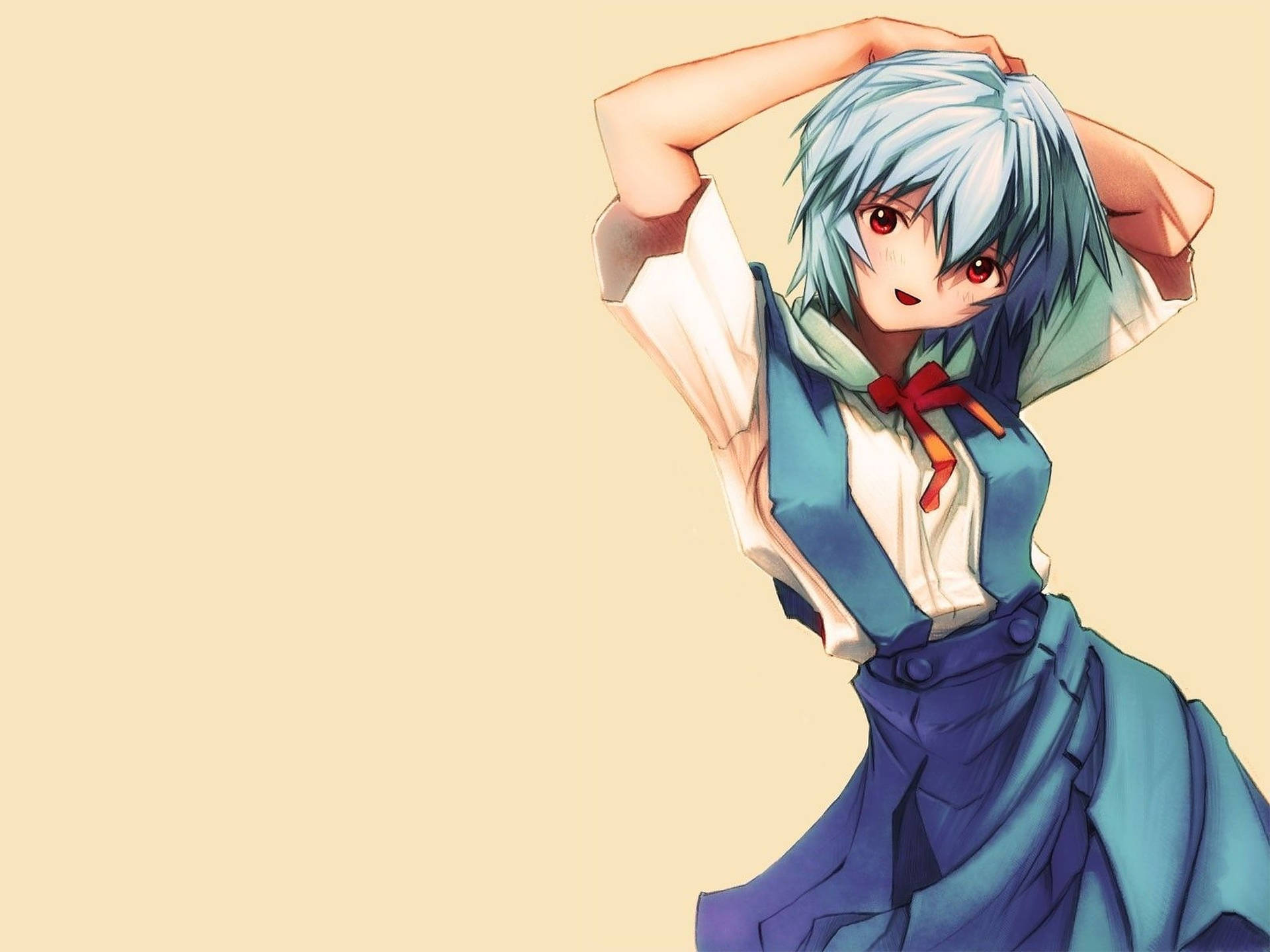 Rei Ayanami Anime Dance Background