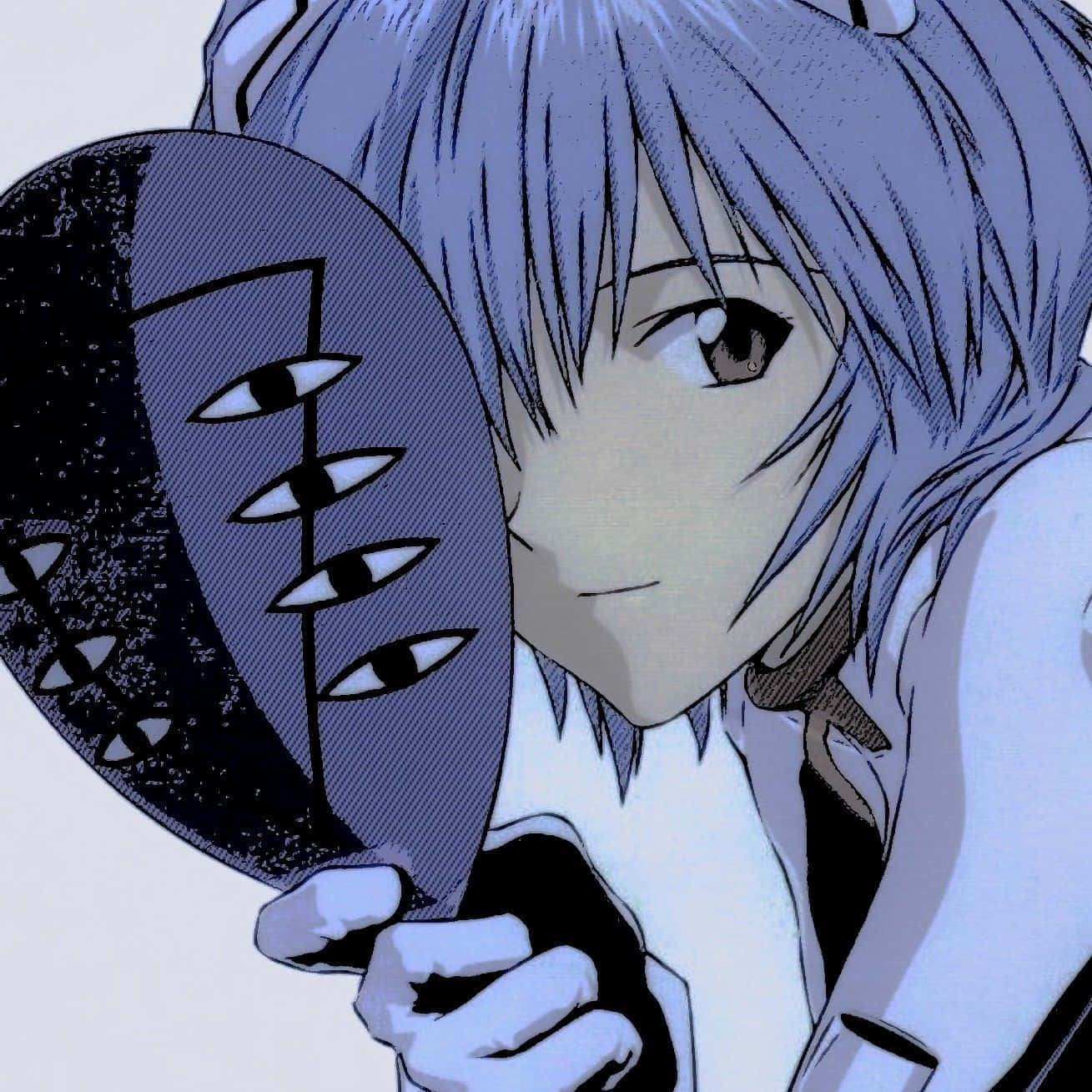 Rei Ayanami In A Contemplative Mood