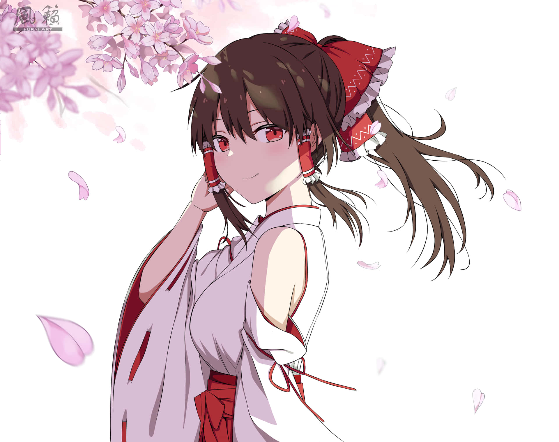 Reimu Hakurei Alt Pfp Background