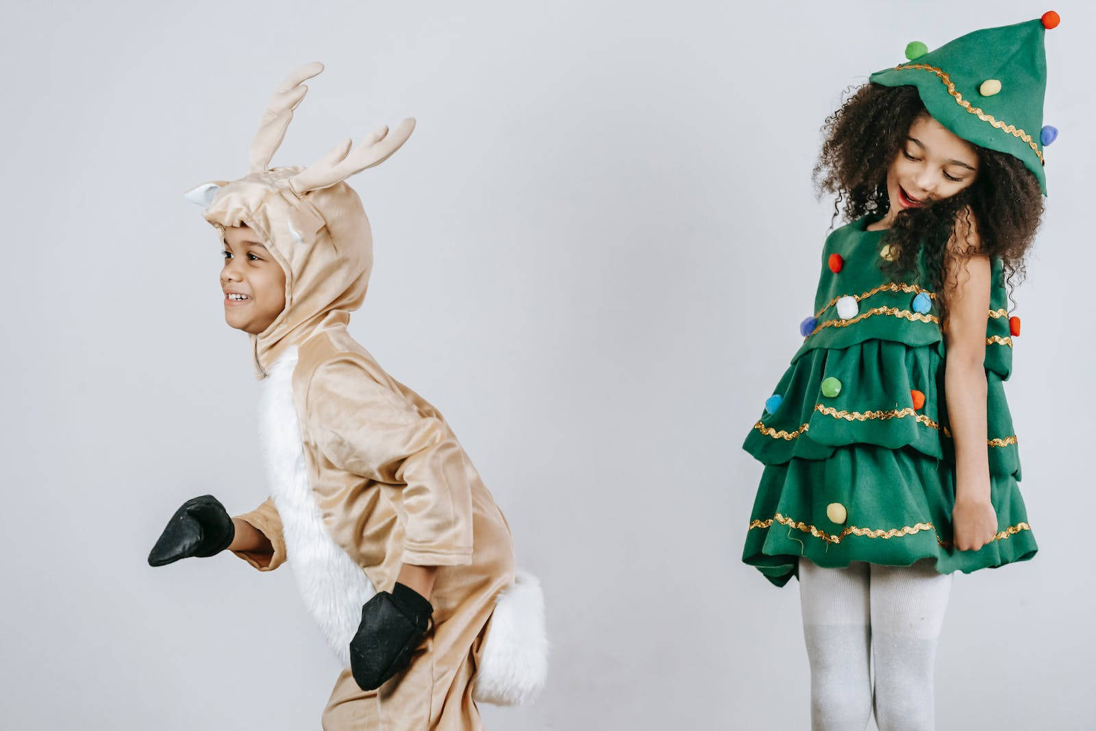 Reindeer Christmas Tree Outfit Funny Christmas