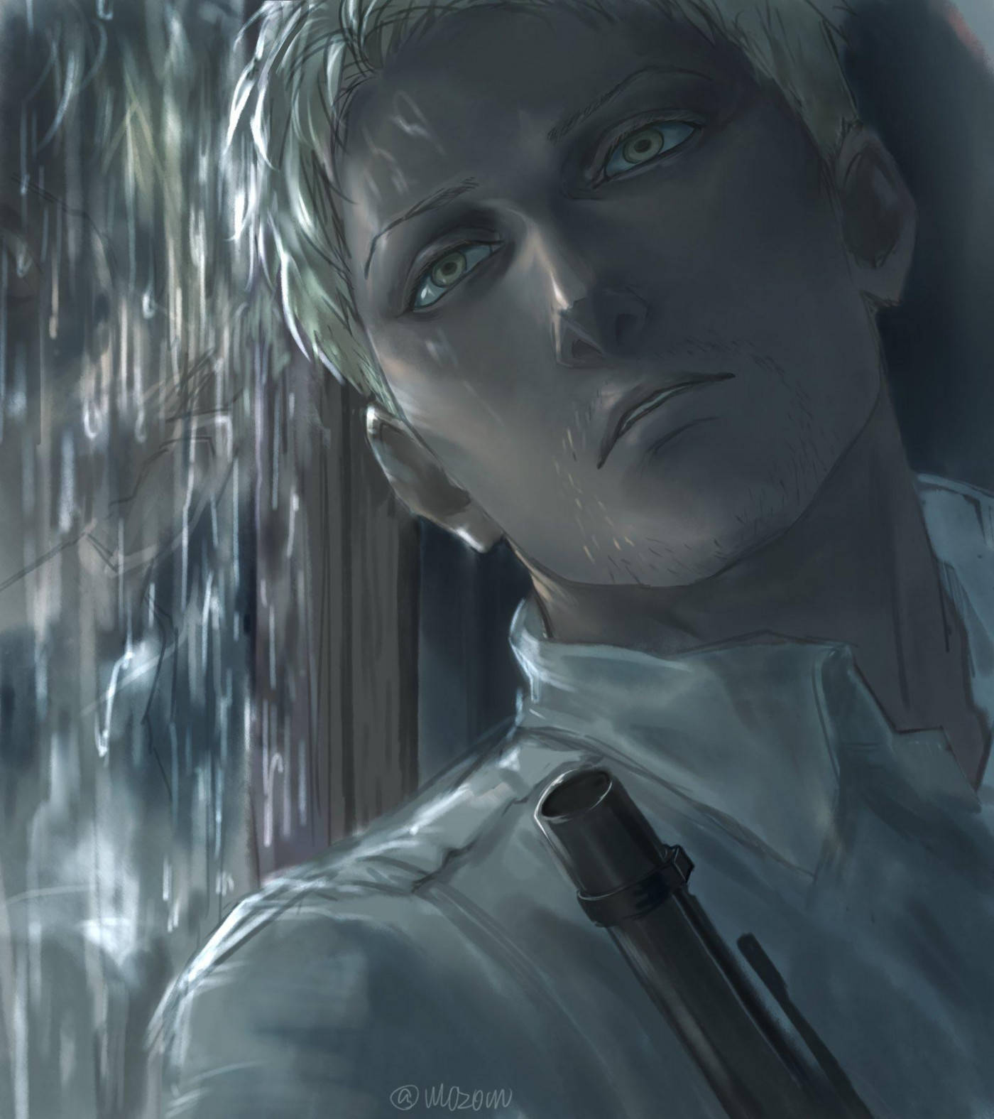 Reiner Admiring The Sunset Background