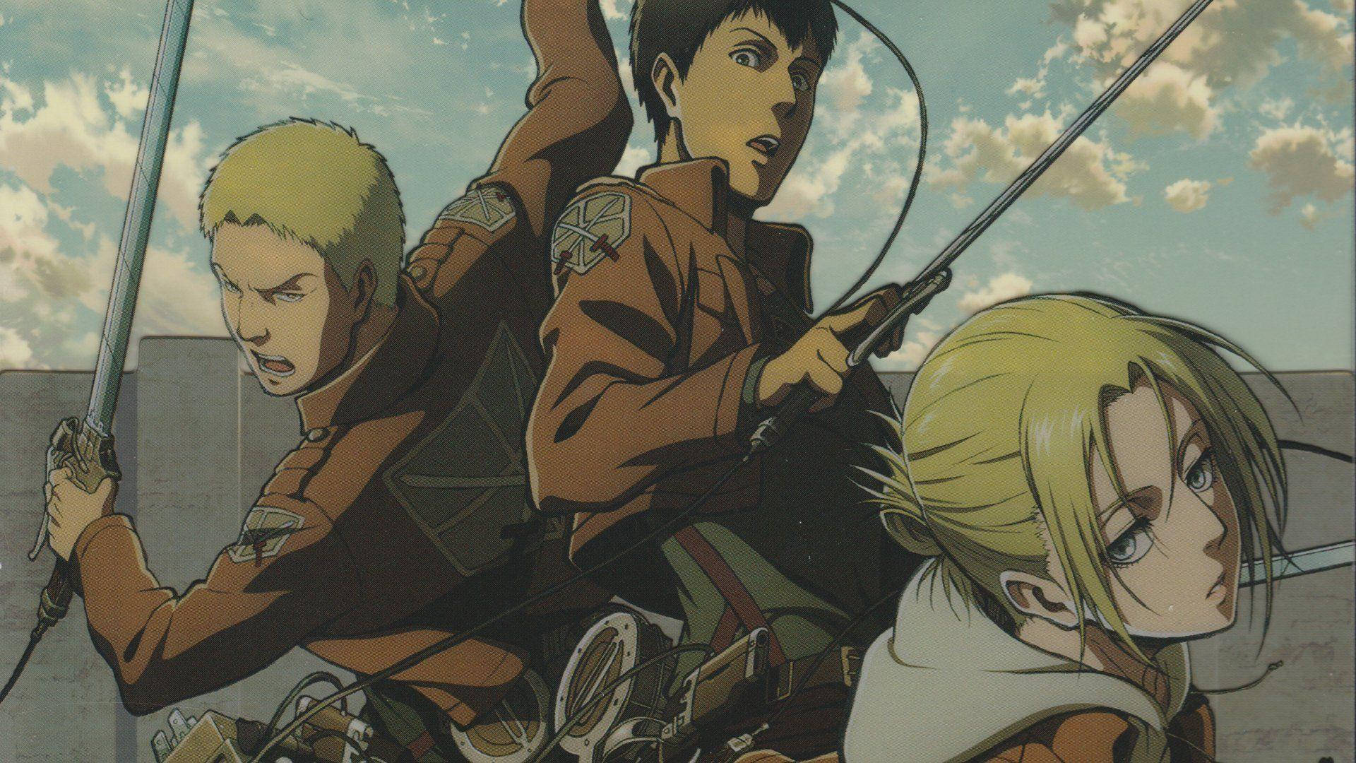 Reiner And Bertholdt - Dynamic Duo Background