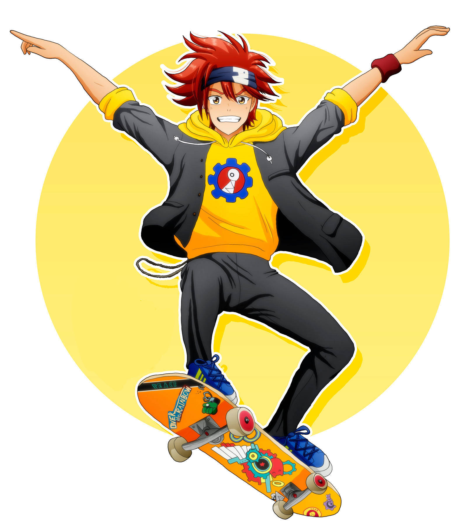 Reki Skater Boy Aesthetic Background