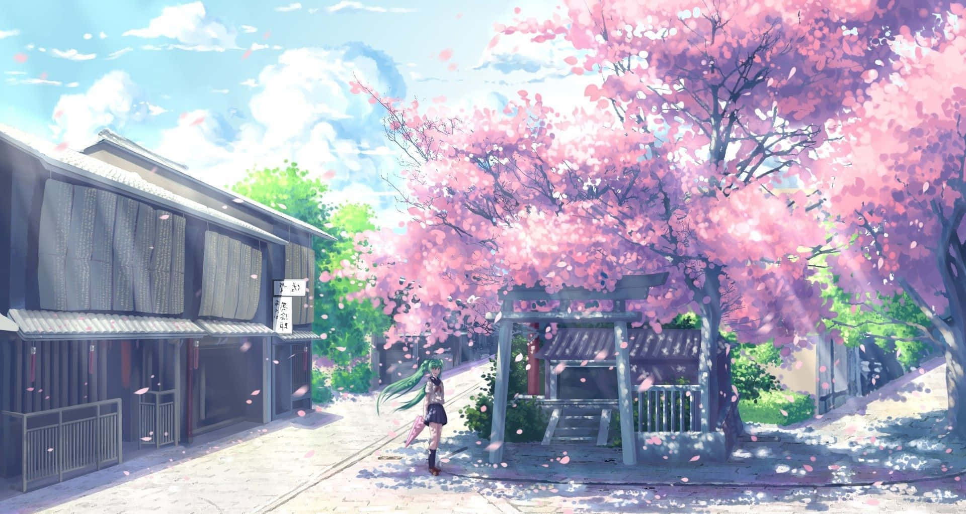 Relax And Find Serenity With A Japanese Aesthetic Desktop Background