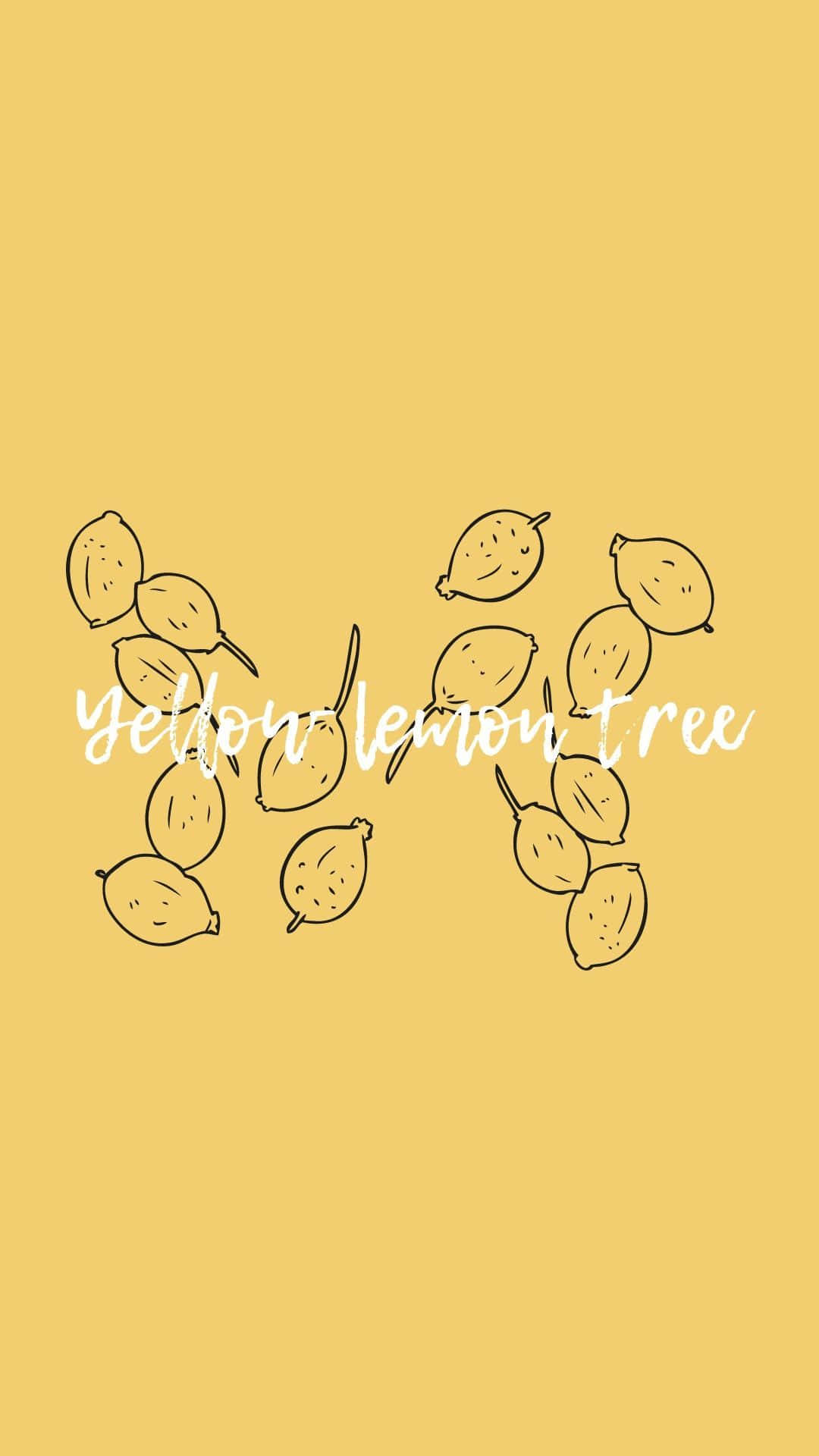 Relax And Refresh With Aesthetic Lemon Background