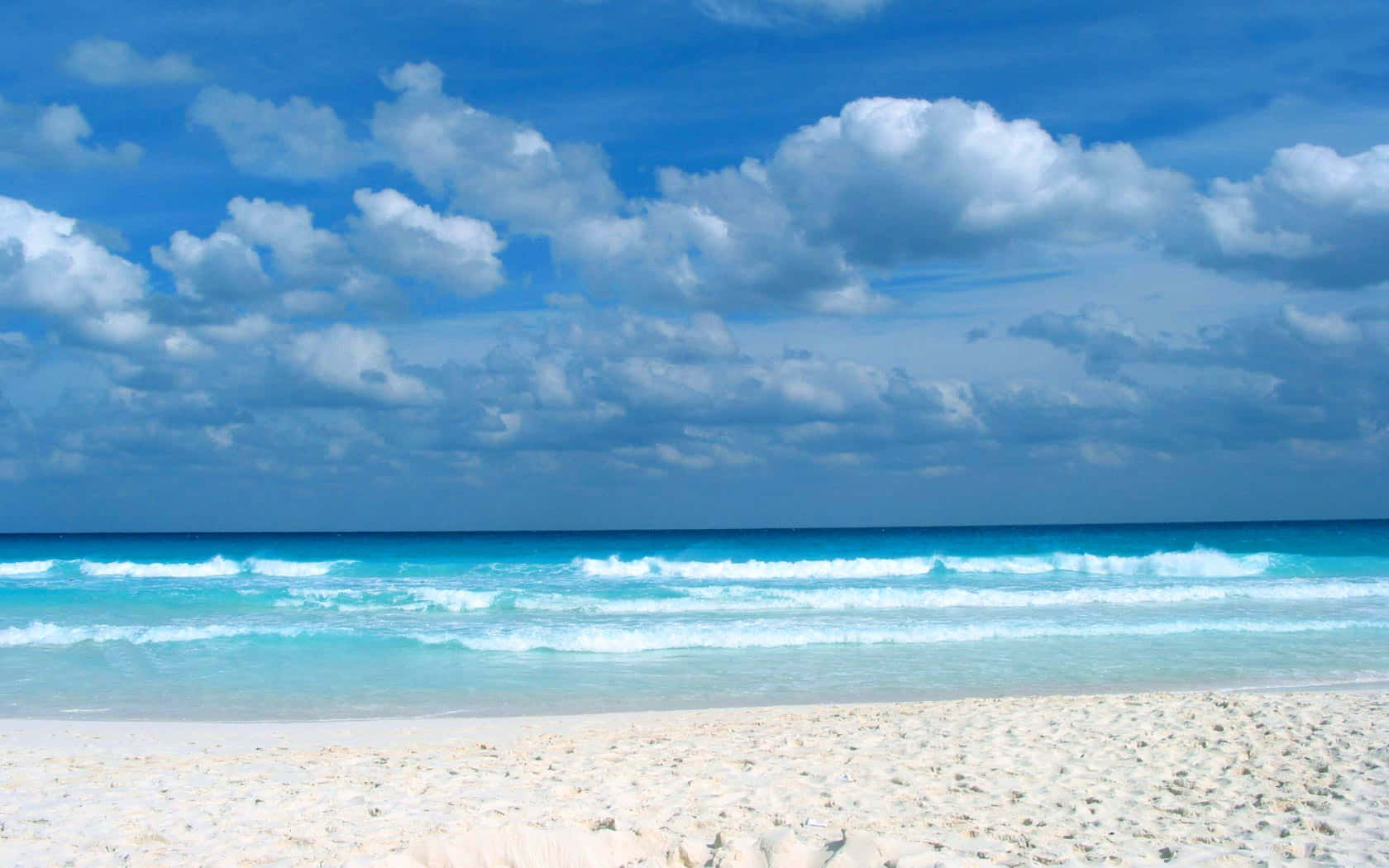 Relax And Unwind On This Caribbean Beach Background