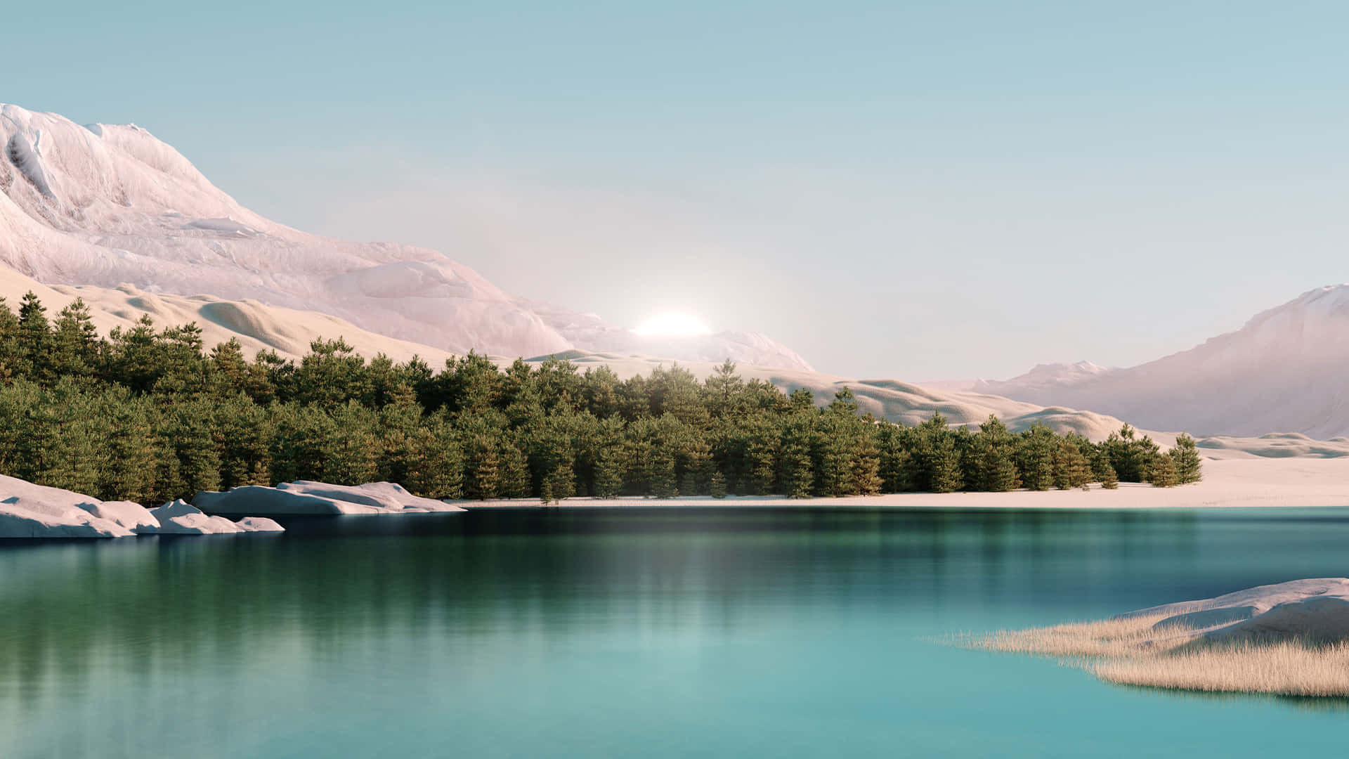 Relax In Nature's Beauty Background