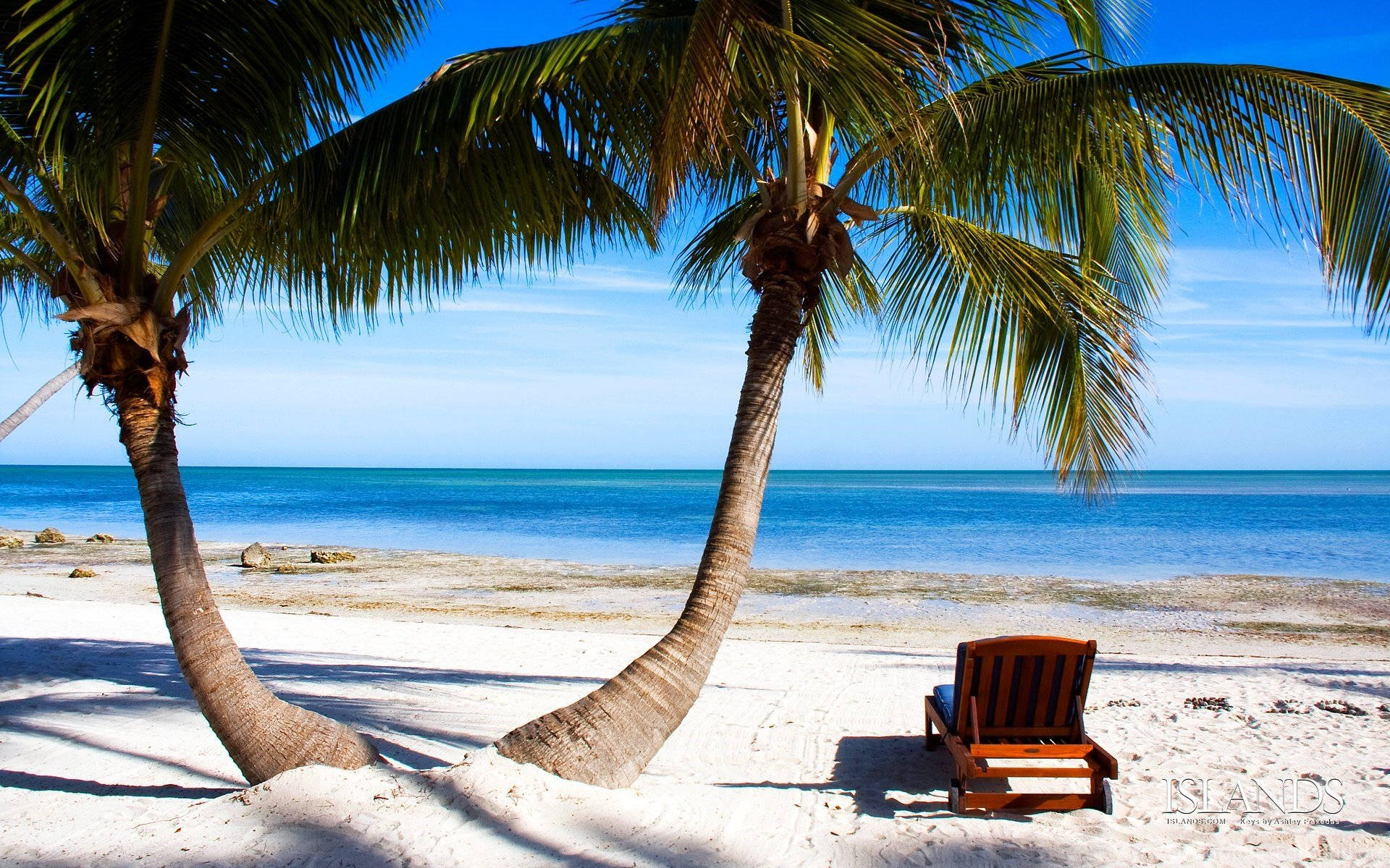 Relaxing Montego Bay Tropical Scenery Background