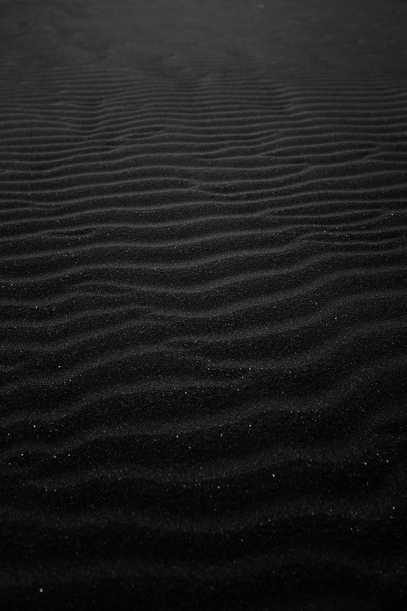 Relief Black Sand Background