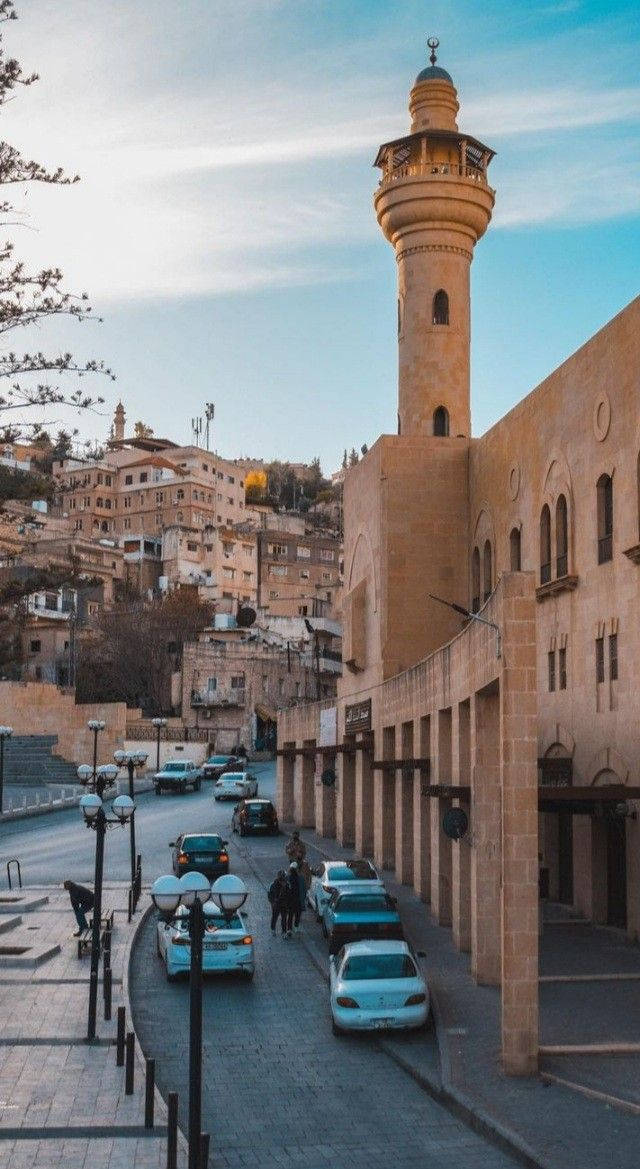 Religious Mosque In Jordan Background