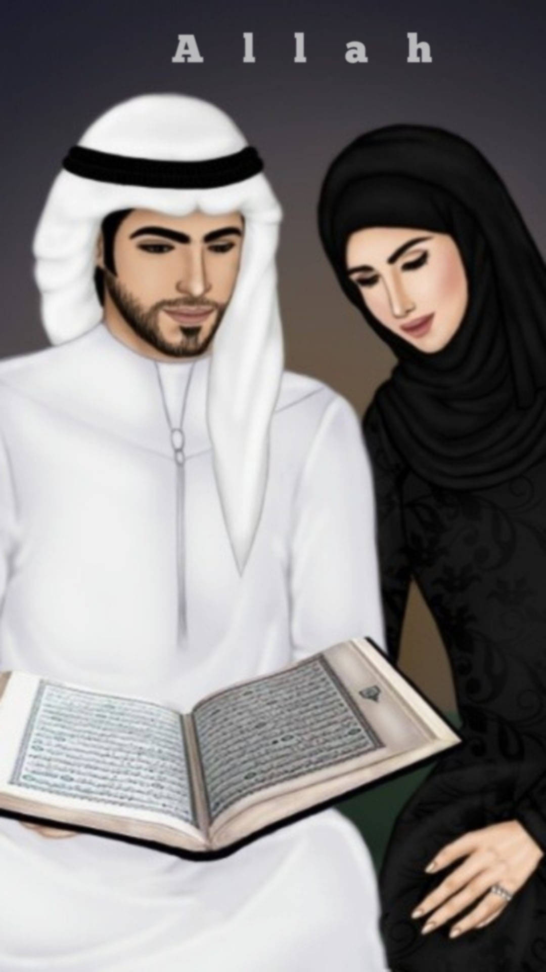 Religious Muslim Couple