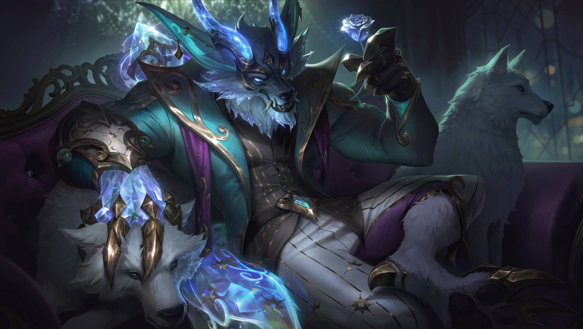 Relinquish Control Of The Battlefield From The Comfort Of Home With Warwick, The Uncaged Wrath Of Zaun Background