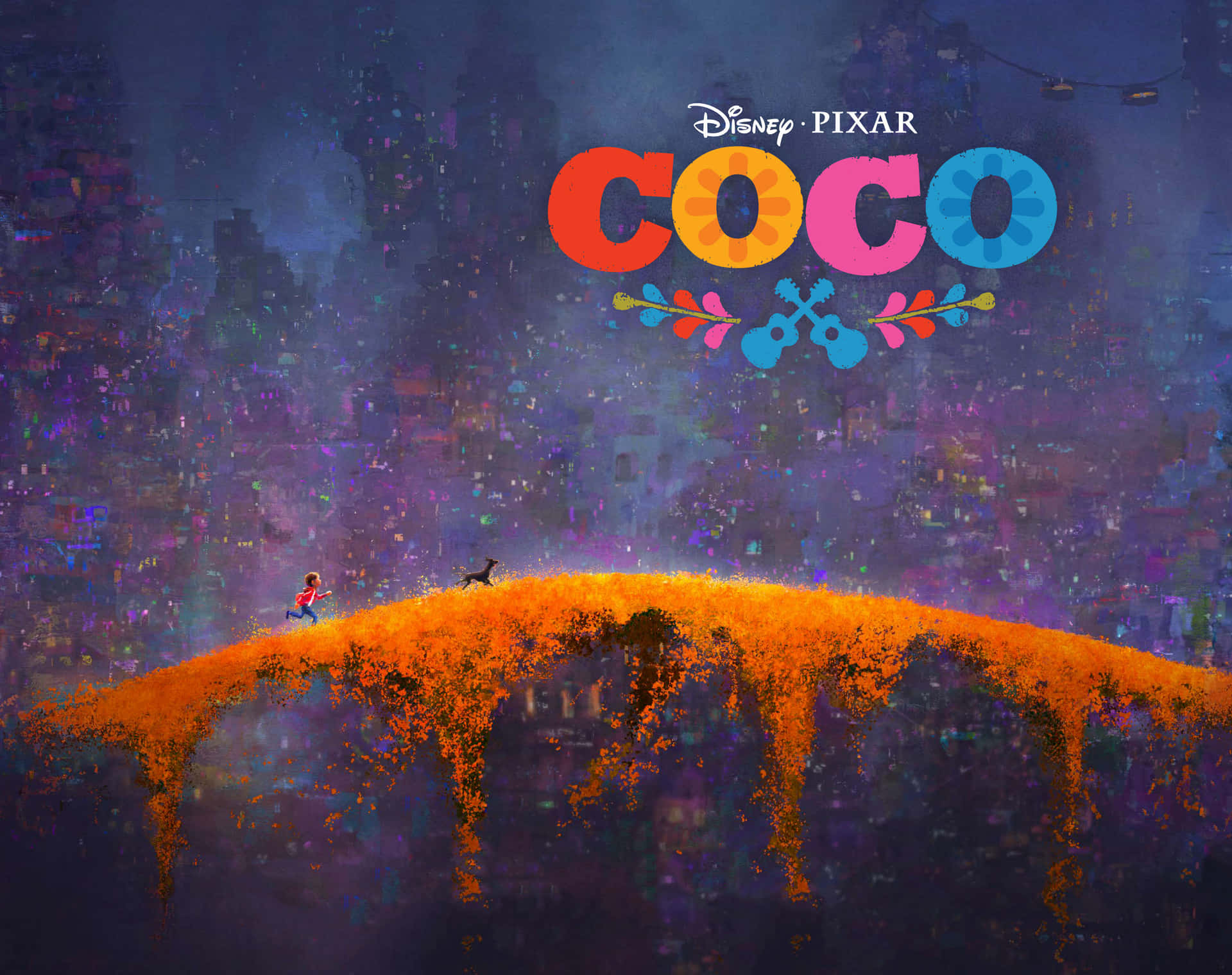 Relive The Magical Journey Of Coco In Disney's Animated Classic! Background