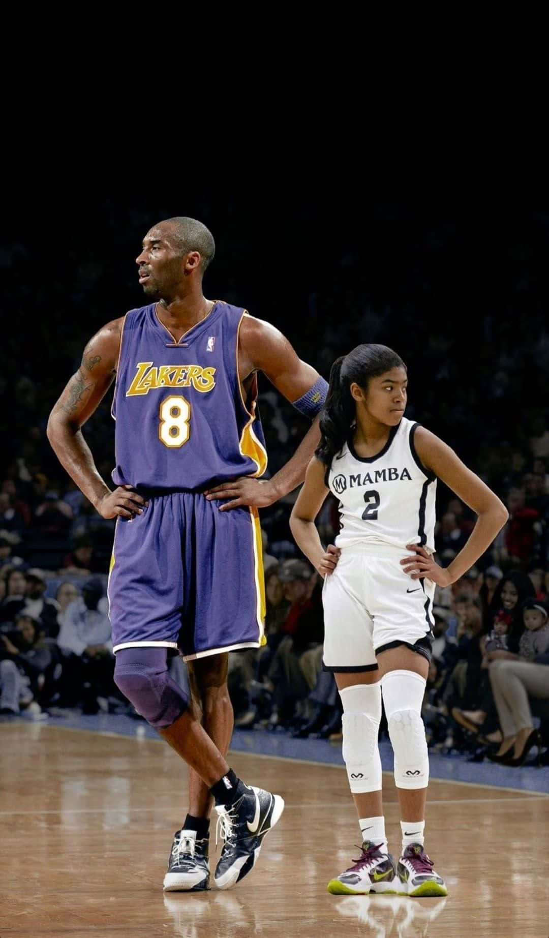 Reliving The Memories Of A Classic Basketball Game Background