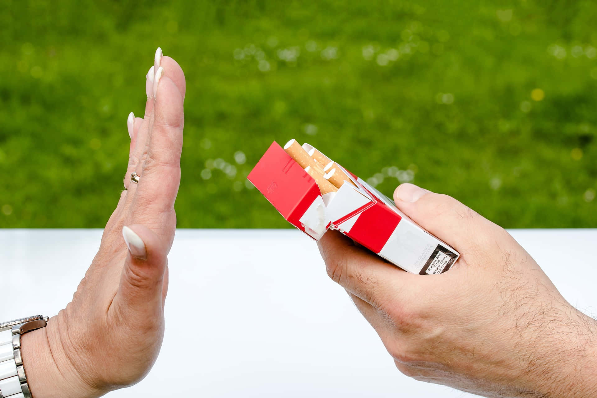 Reluctant Smoker Background