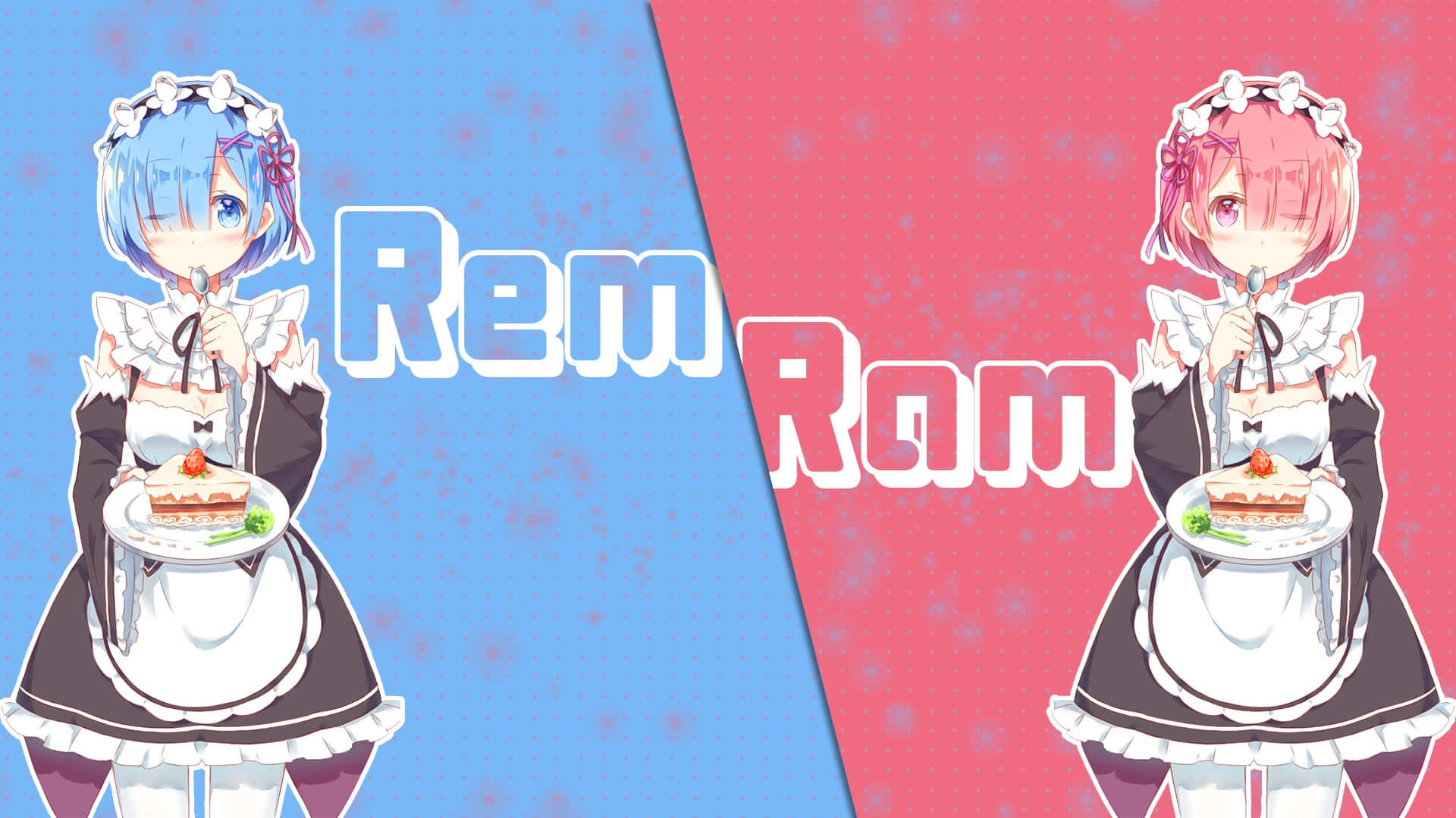 Rem Ram - Wallpaper Background