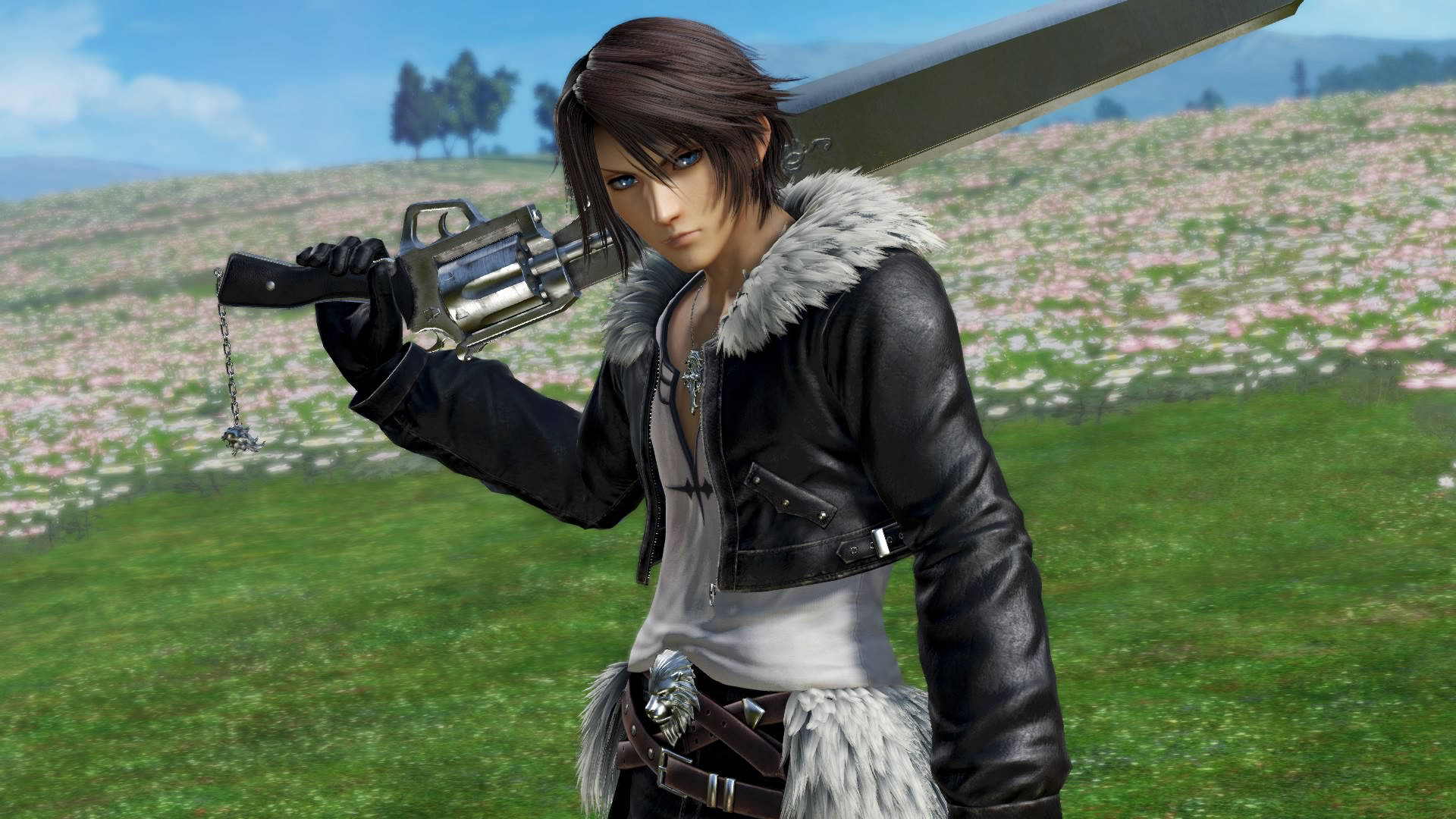 Remastered Squall Final Fantasy 8 Background