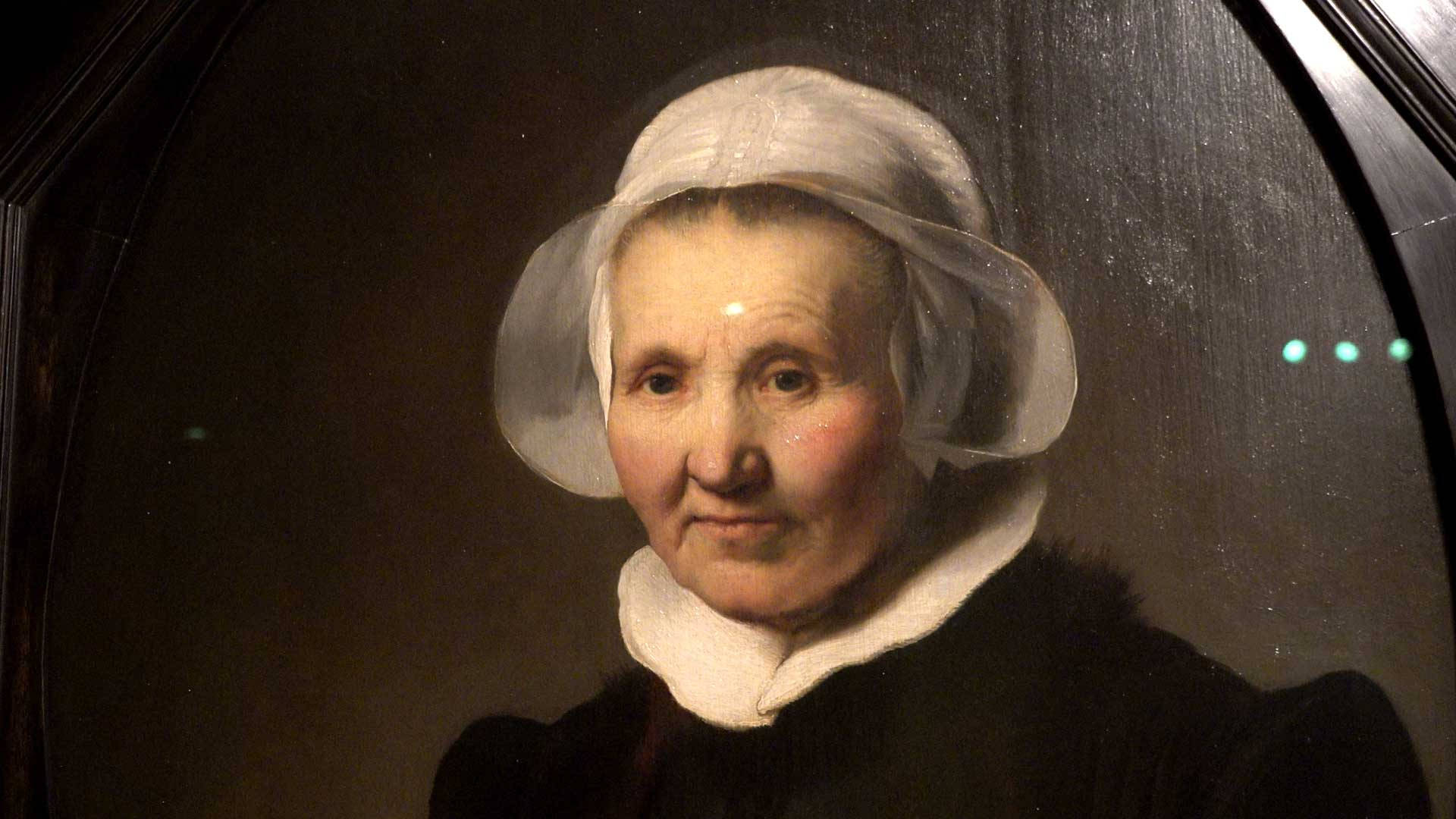 Rembrandt Aeltje Pietersdr Uylenburgh Portrait Background