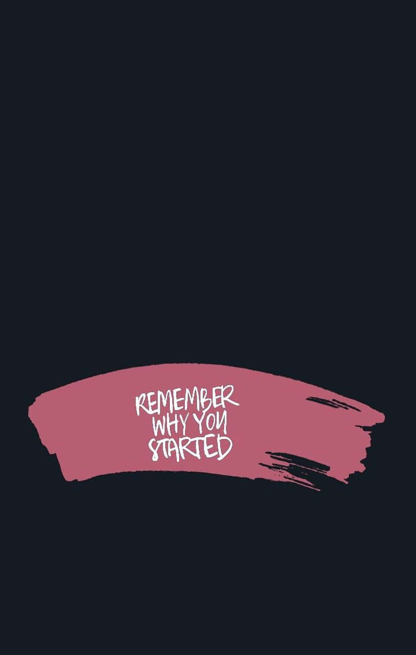 Remember What You've Done Background