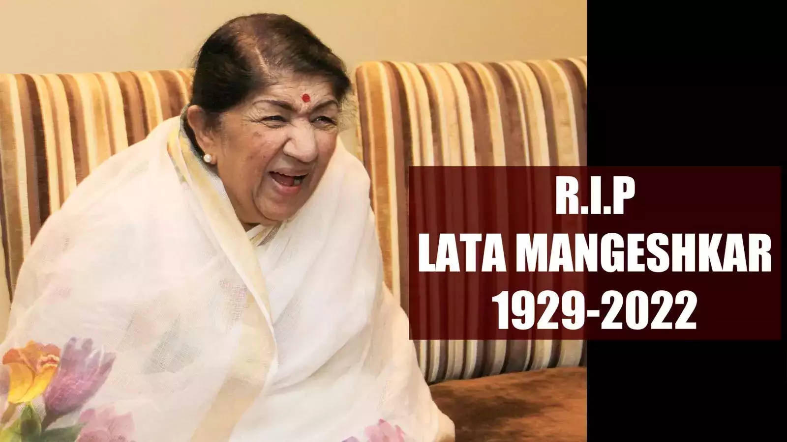 Remembering Lata Mangeshkar Poster Background