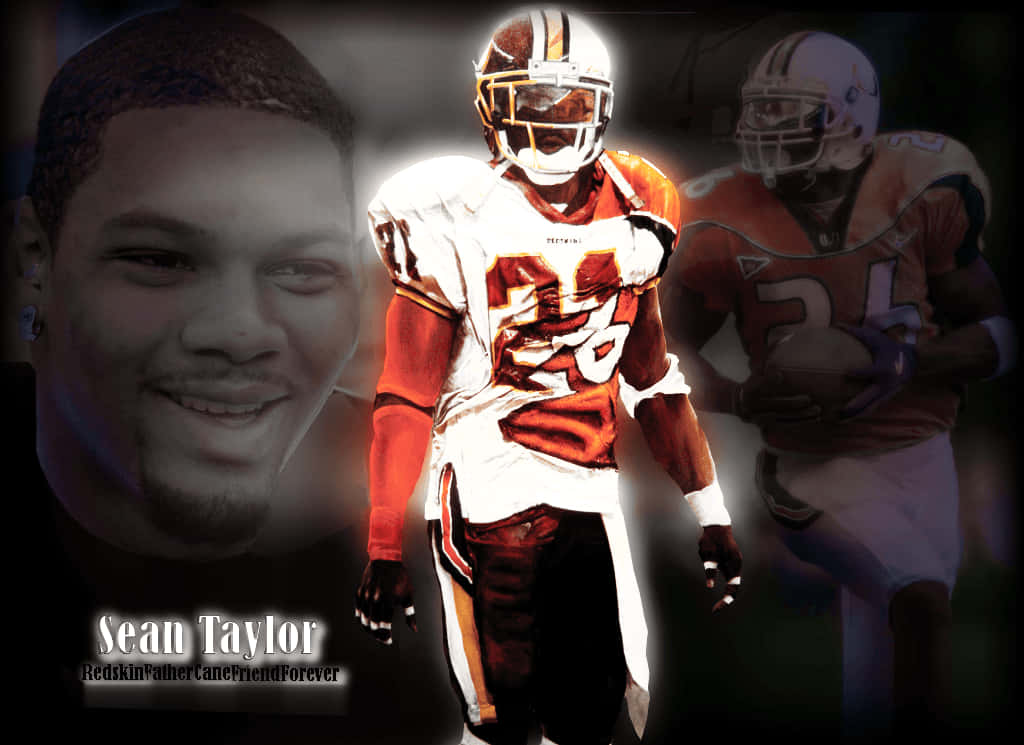 Remembering Sean Taylor, A Safety For The Washington Redskins Who Tragically Passed Away In 2007. Background