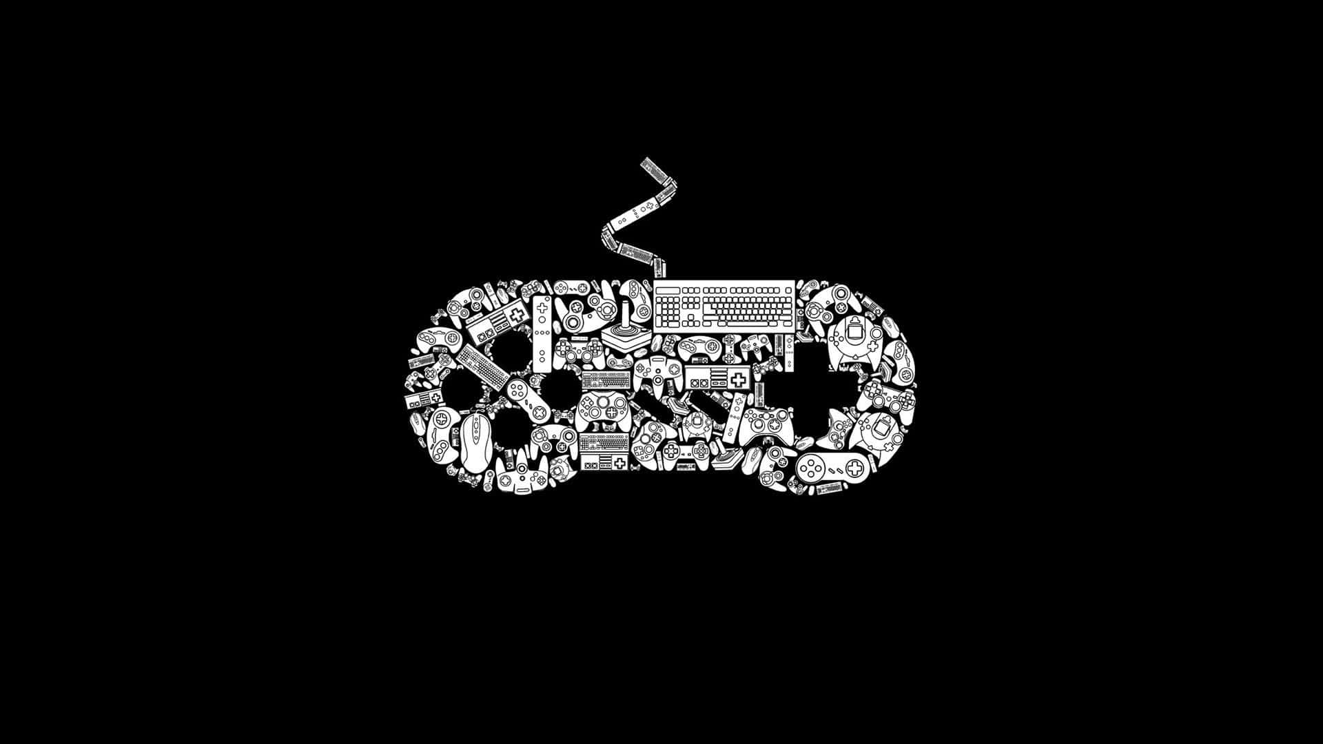 Remote Gamepad Art Background