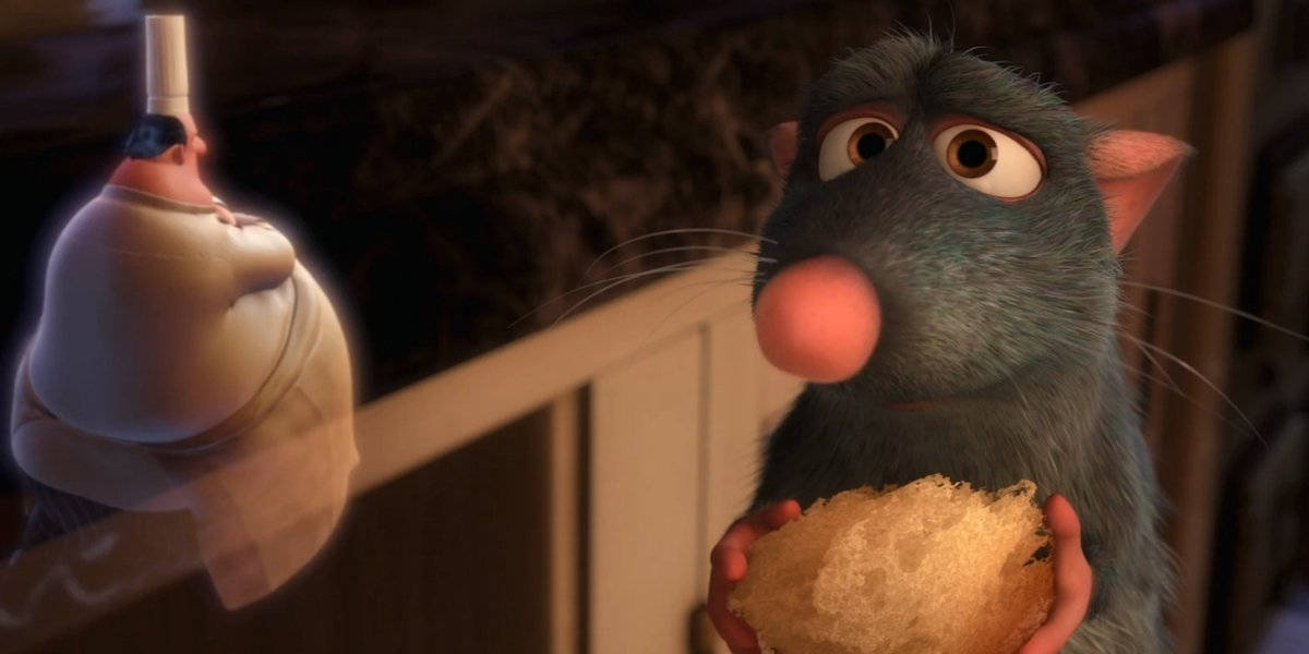 Remy Rat In Ratatouille Background