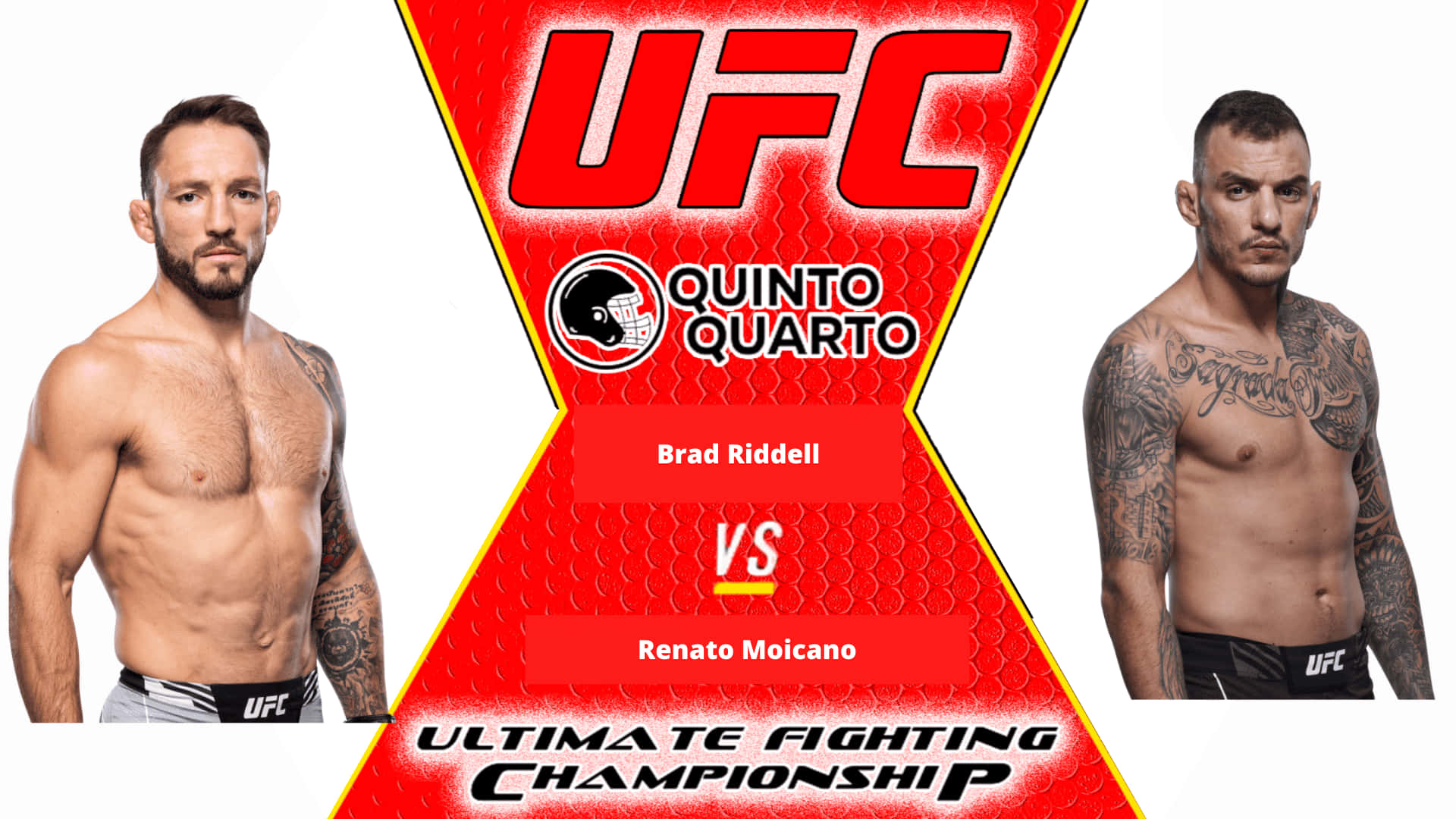 Renato Moicano In Ufc Match Background