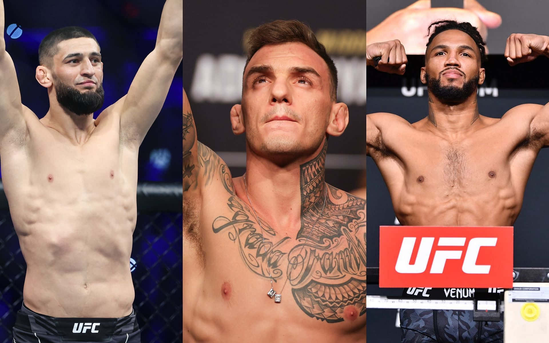 Renato Moicano With Other Martial Artists